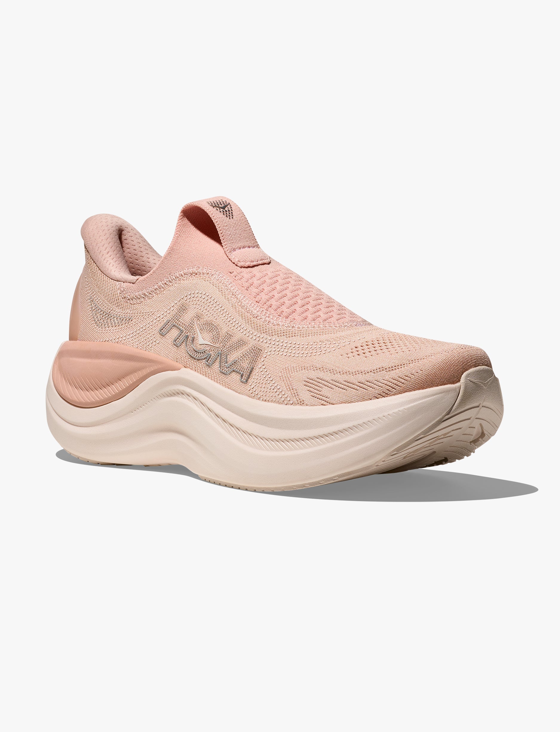 HOKA Skyward Laceless - נעלי התאוששות הוקה סקייווארד לייסלס לנשים בצבע ורוד לאטה/קרם ורדים