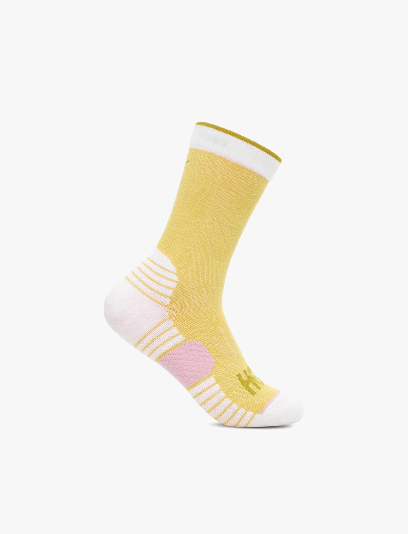 U CREW RUN SOCK 3-PACK – מארז 3 זוגות גרבי ריצה גבוהות בצבע אדום בהיר/כתום/צהבהב