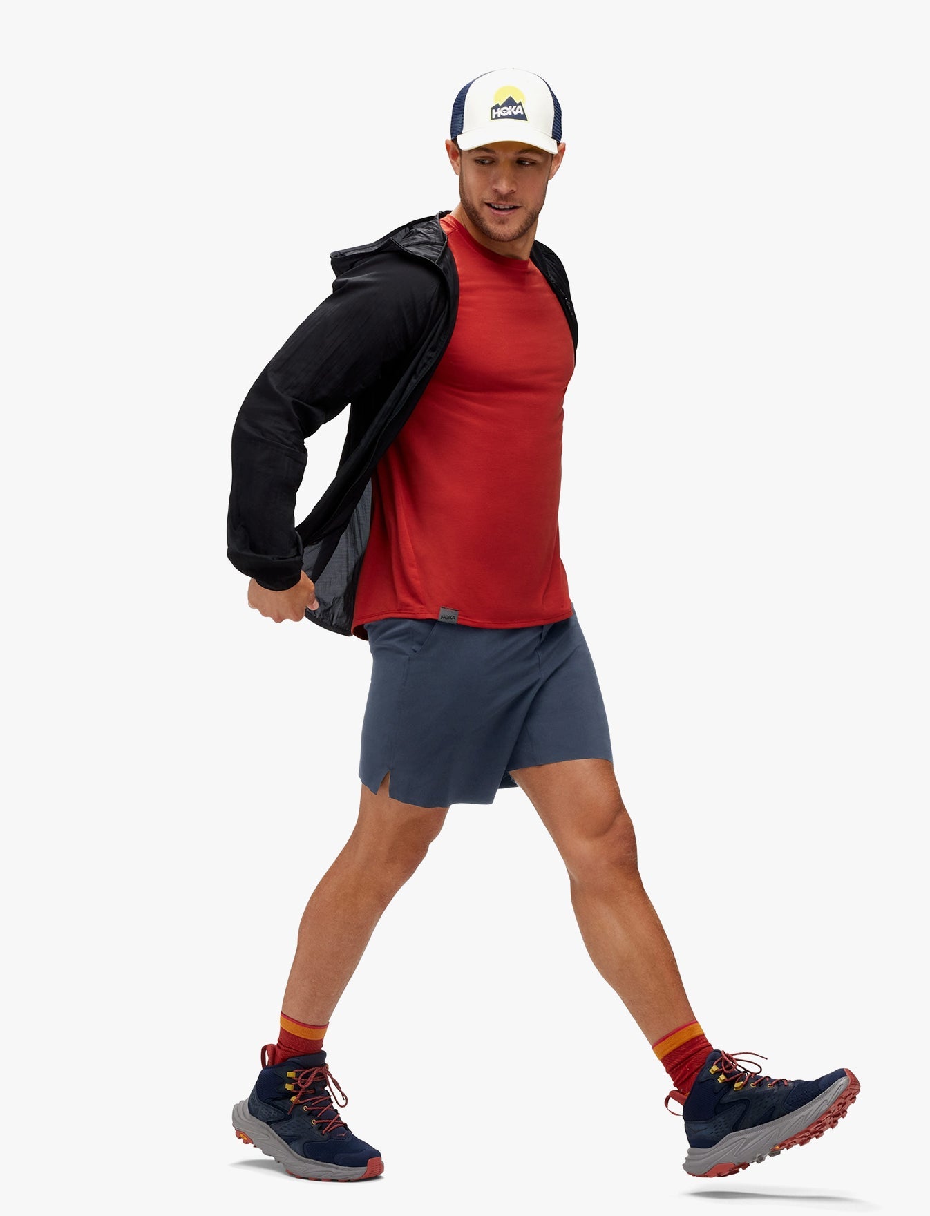 Ultralite Jacket - מעיל רוח SKYFLOW – סקייפלואו בצבע שחור