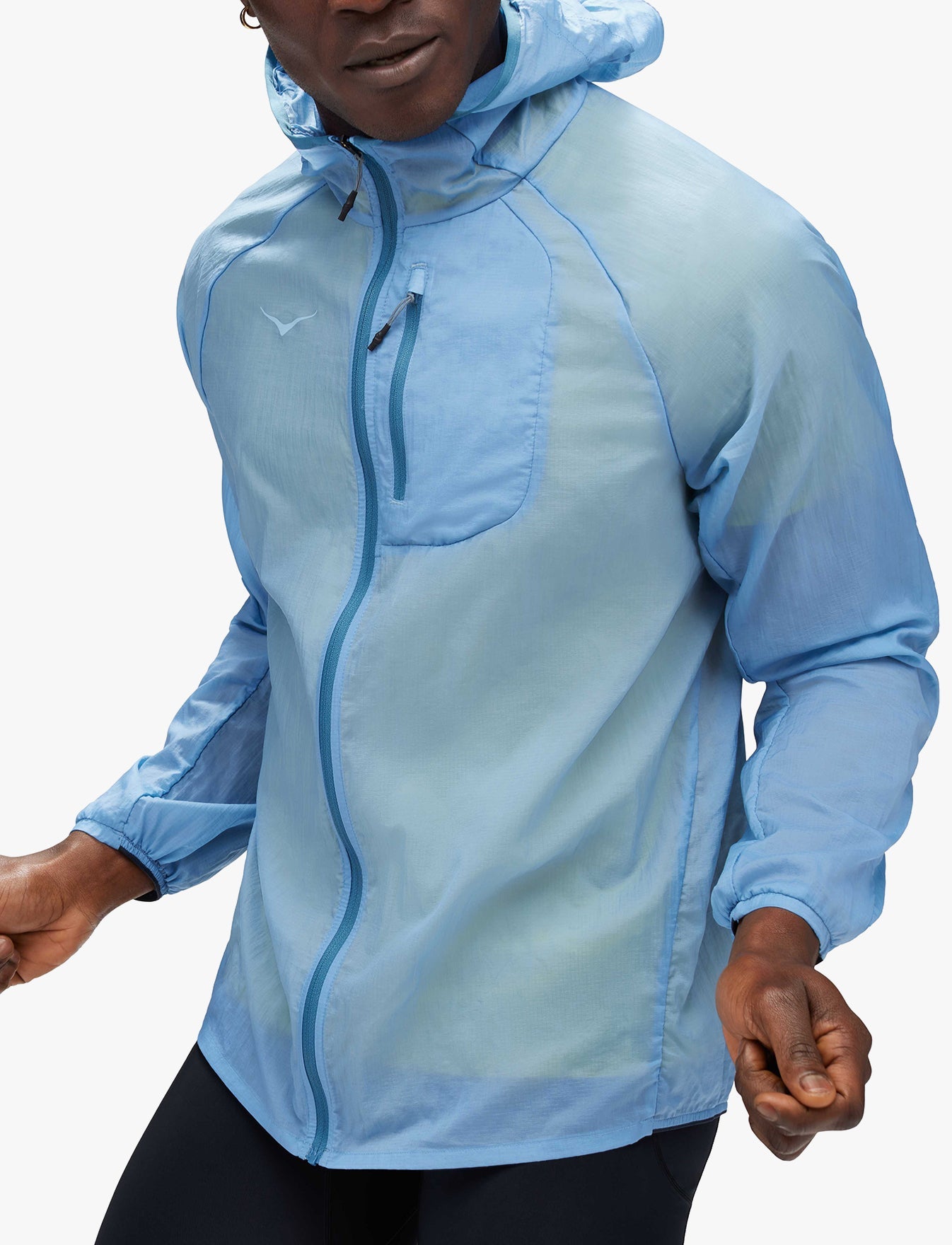 Ultralite Jacket - מעיל רוח SKYFLOW – סקייפלואו בצבע כחול