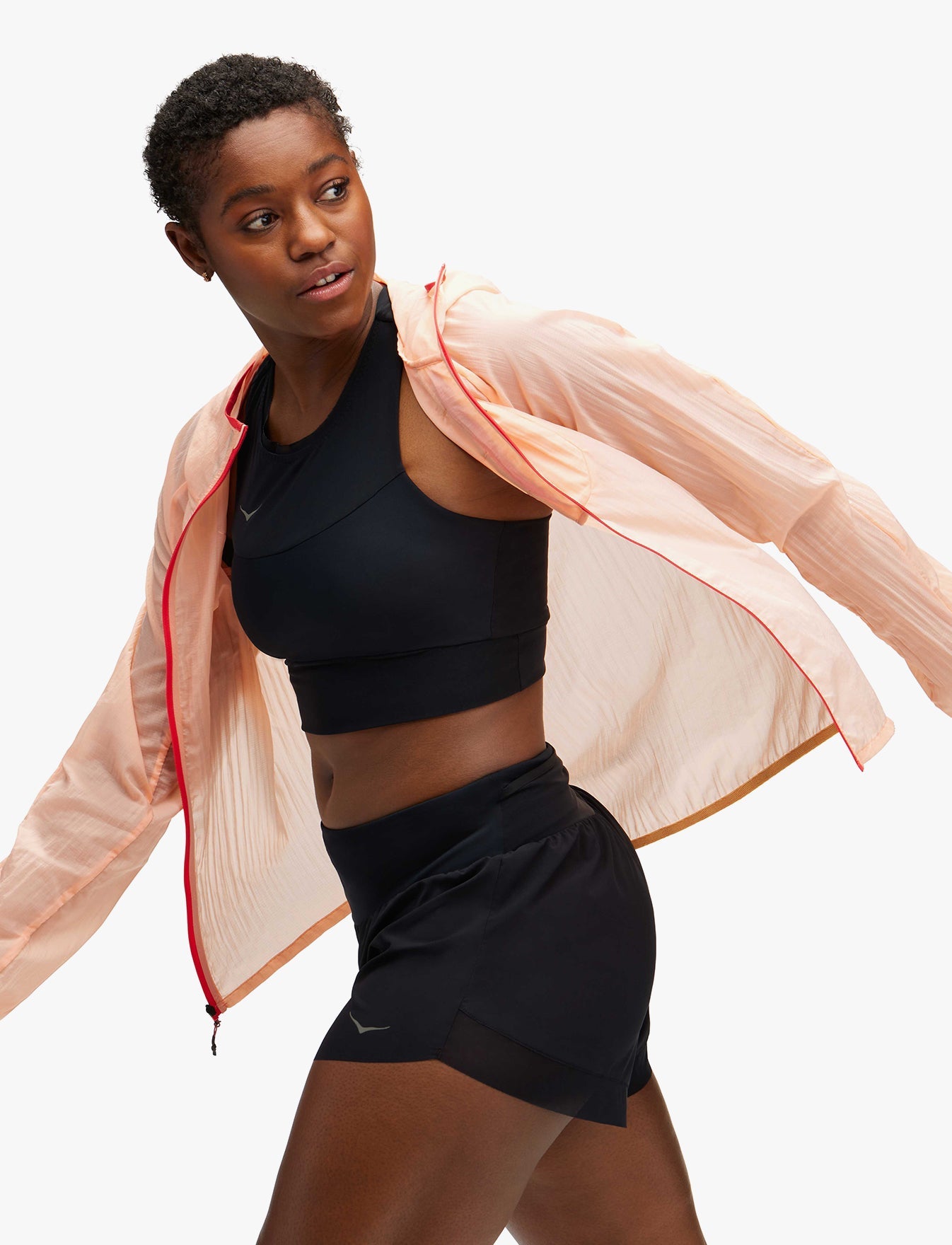 מעיל רוח סקייפלואו לנשים - W SKYFLOW JACKET בצבע כתום