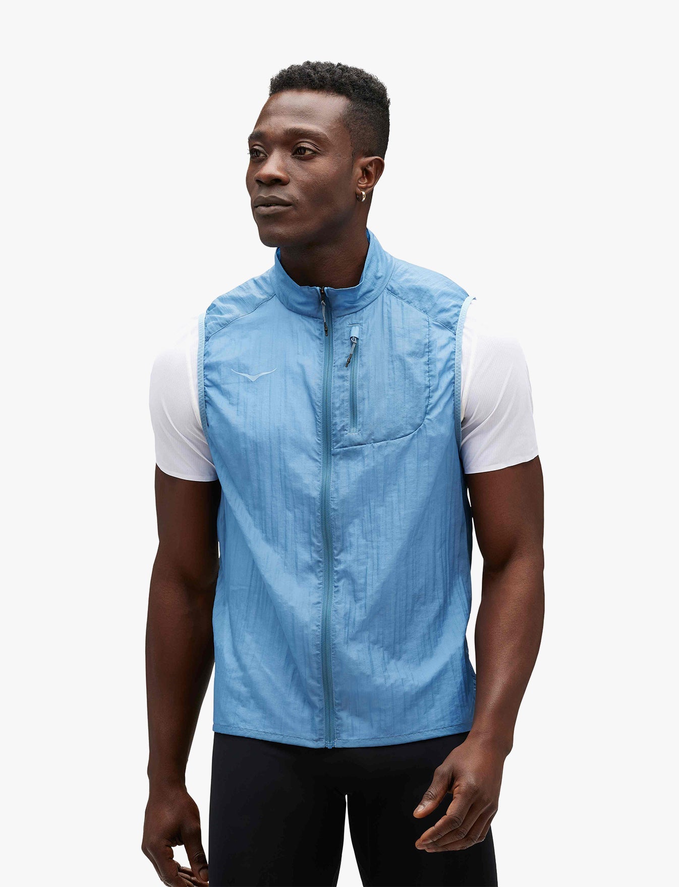 וסט ריצה לגברים סקייפלואו - M SKYFLOW VEST בצבע כחול