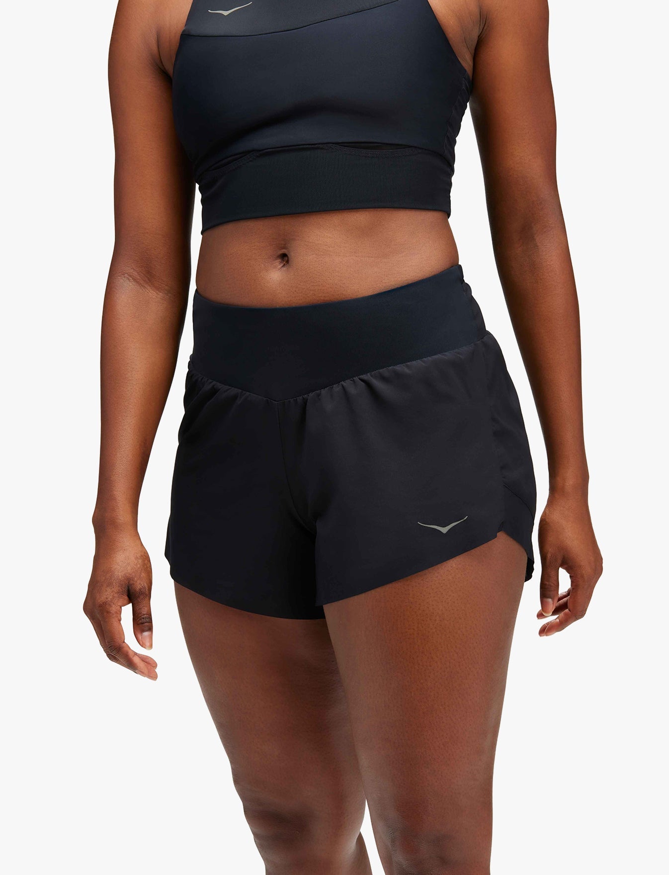 W GLIDE 4'' SHORT - מכנסי ריצה קצרים 10 ס"מ או 4 אינצ' בצבע שחור