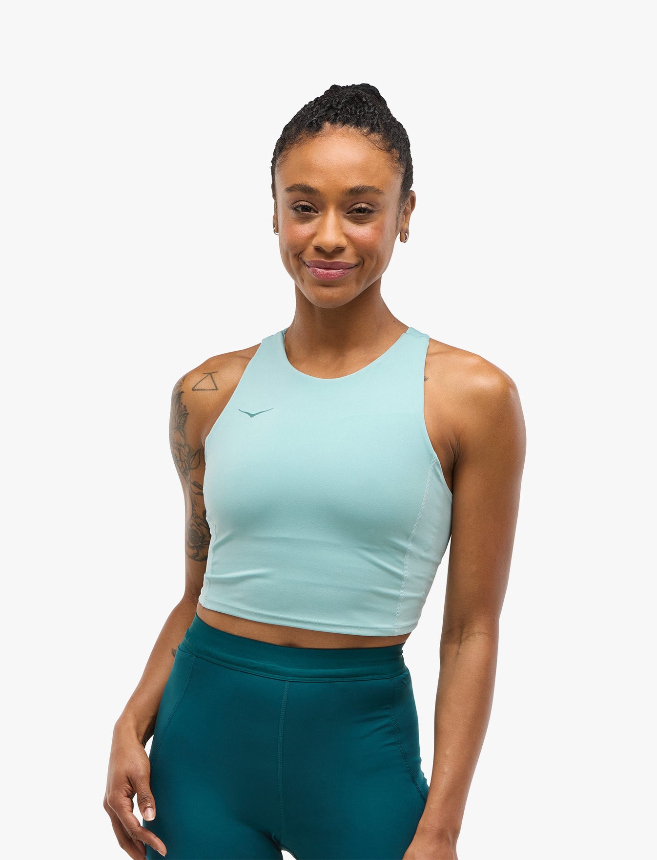 חזיית ריצה ELARO - ELARO CROP BRA בצבע תכלת