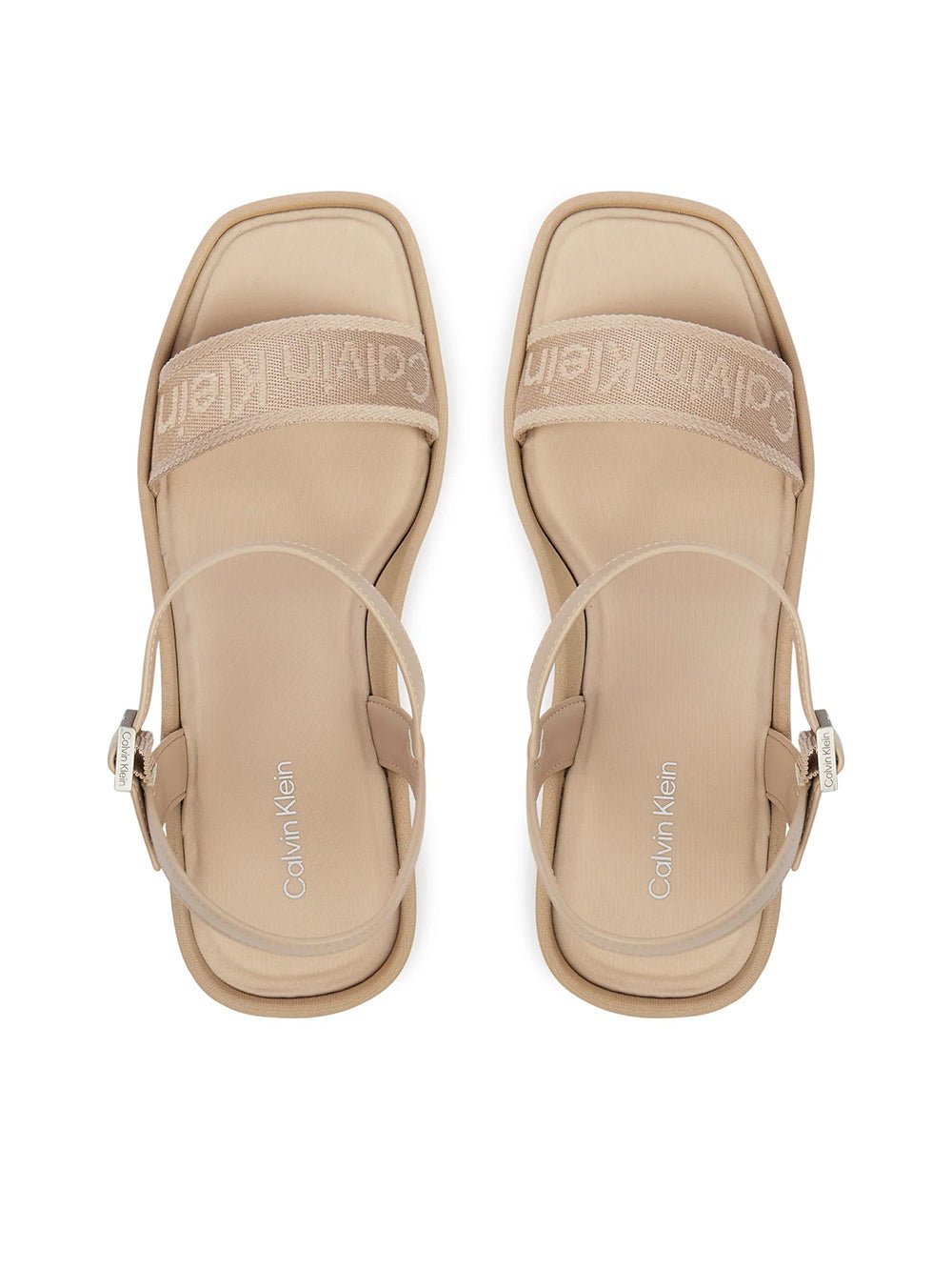סנדלי קלווין קליין Melia - Logo Platform Wedge נשים