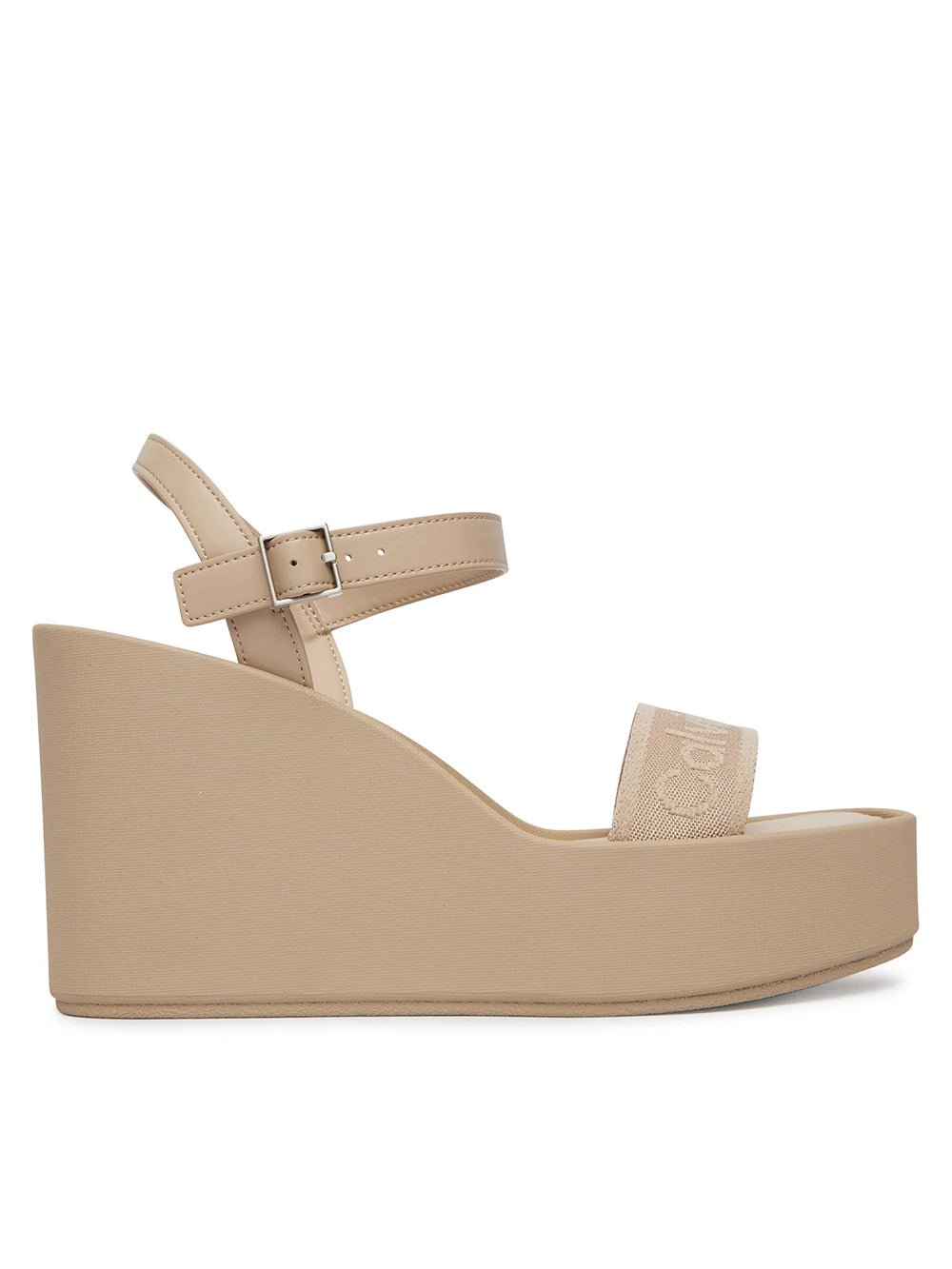 סנדלי קלווין קליין Melia - Logo Platform Wedge נשים