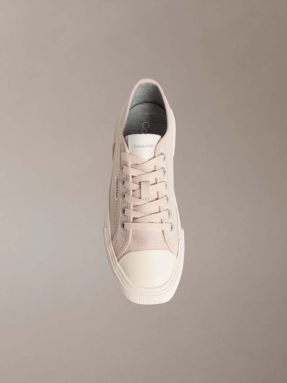 נעלי קלווין קליין Luna - Canvas Emblem Logo Trainers נשים