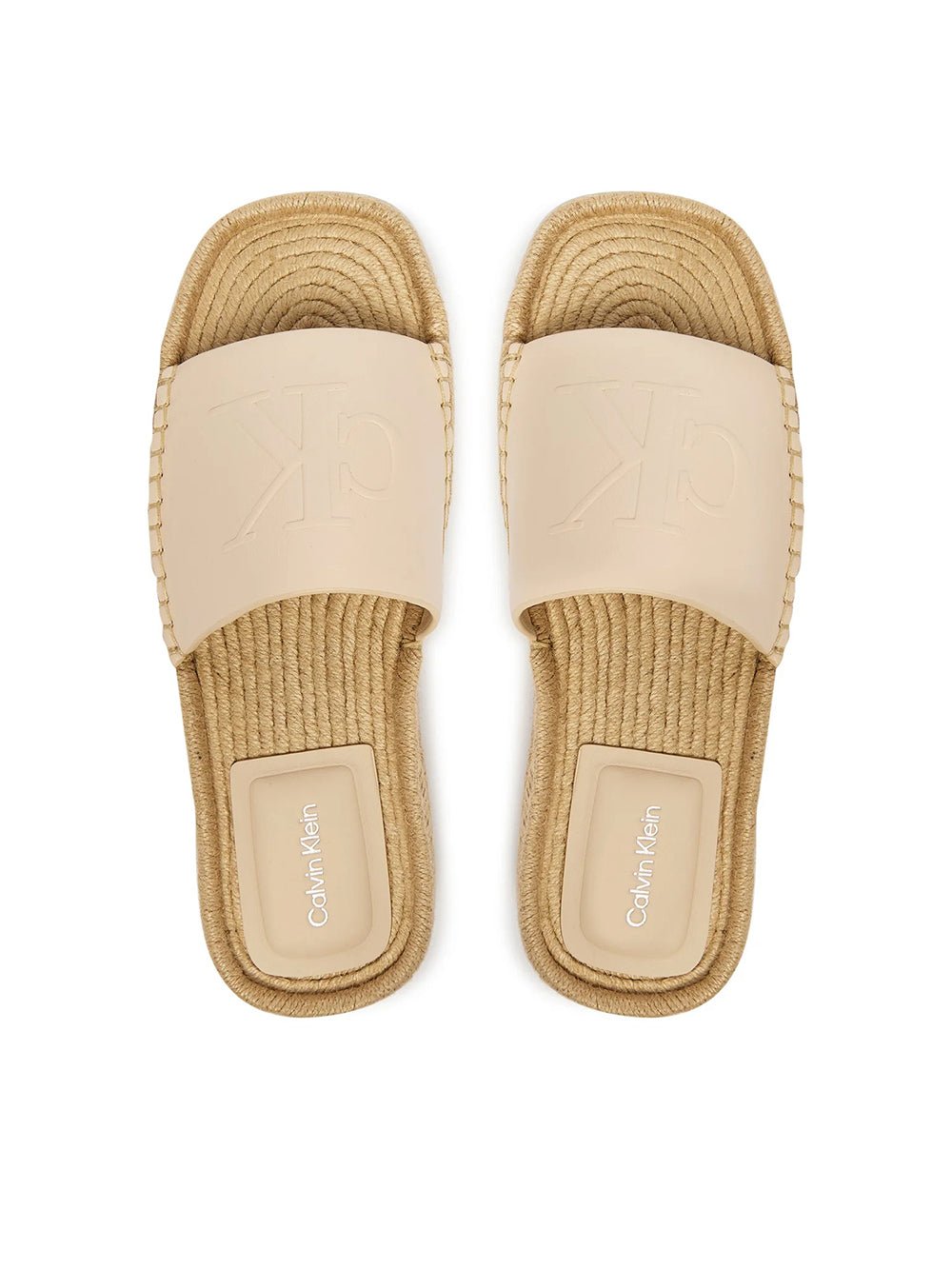 כפכפי קלווין קליין Platform Espadrille Sliders נשים