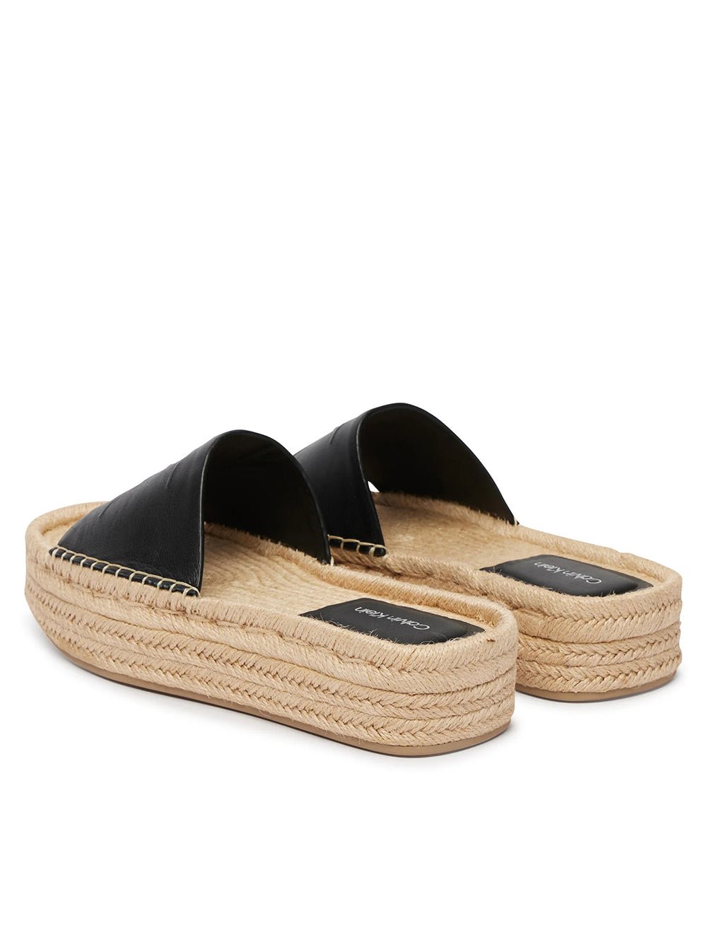 כפכפי קלווין קליין Platform Espadrille Sliders נשים