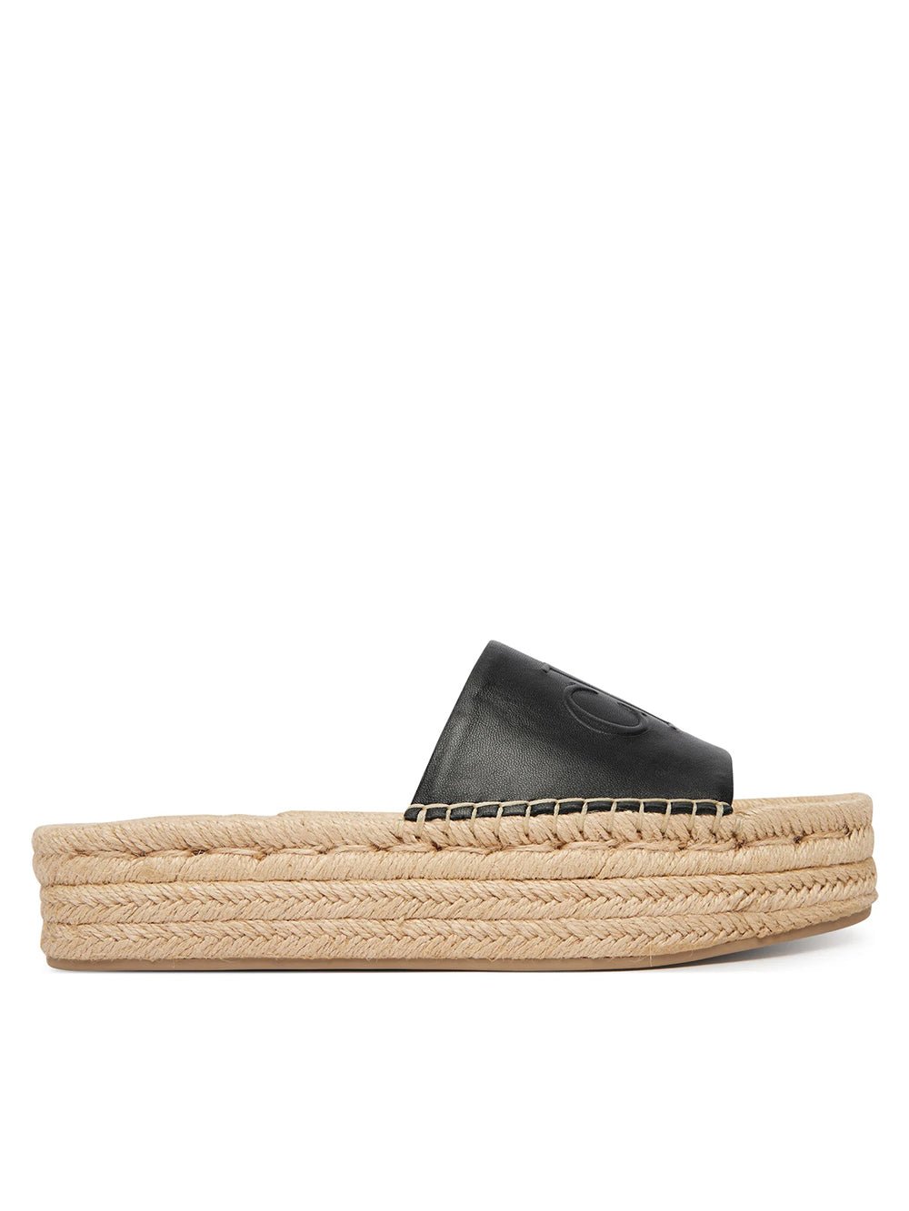 כפכפי קלווין קליין Platform Espadrille Sliders נשים