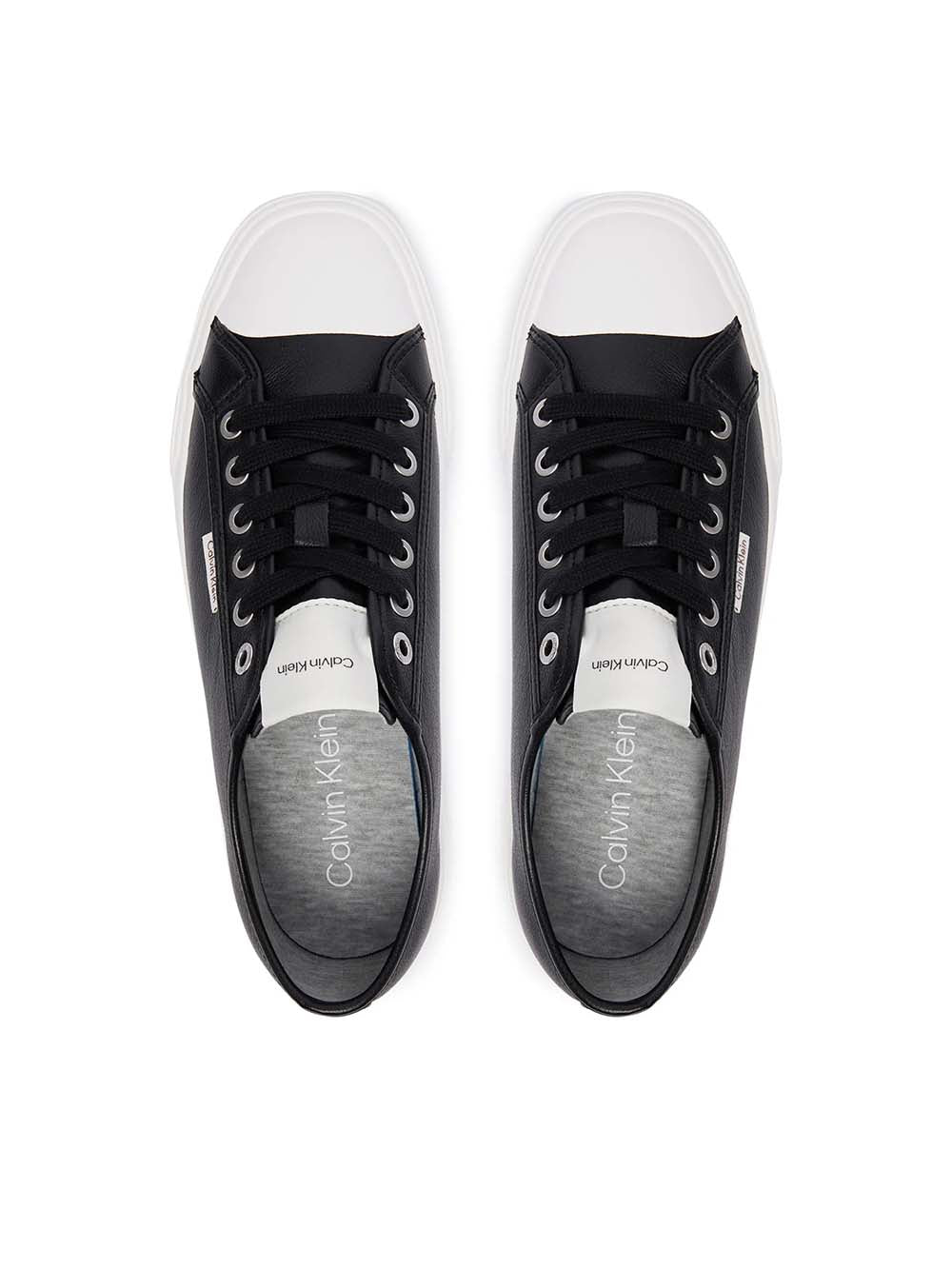 נעלי קלווין קליין Vulc Lace Up Low Lth נשים