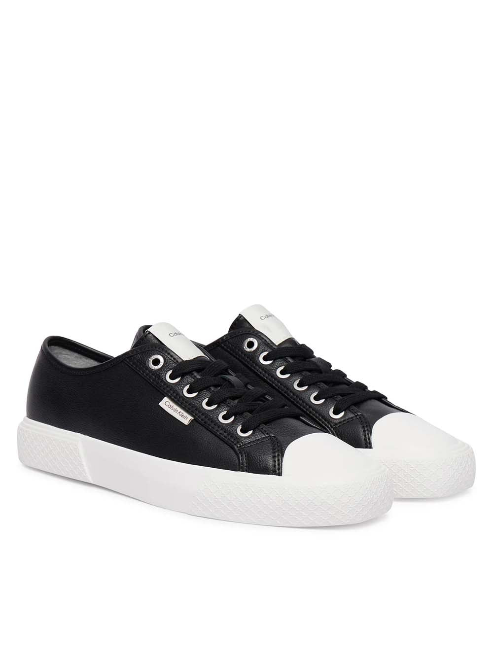 נעלי קלווין קליין Vulc Lace Up Low Lth נשים