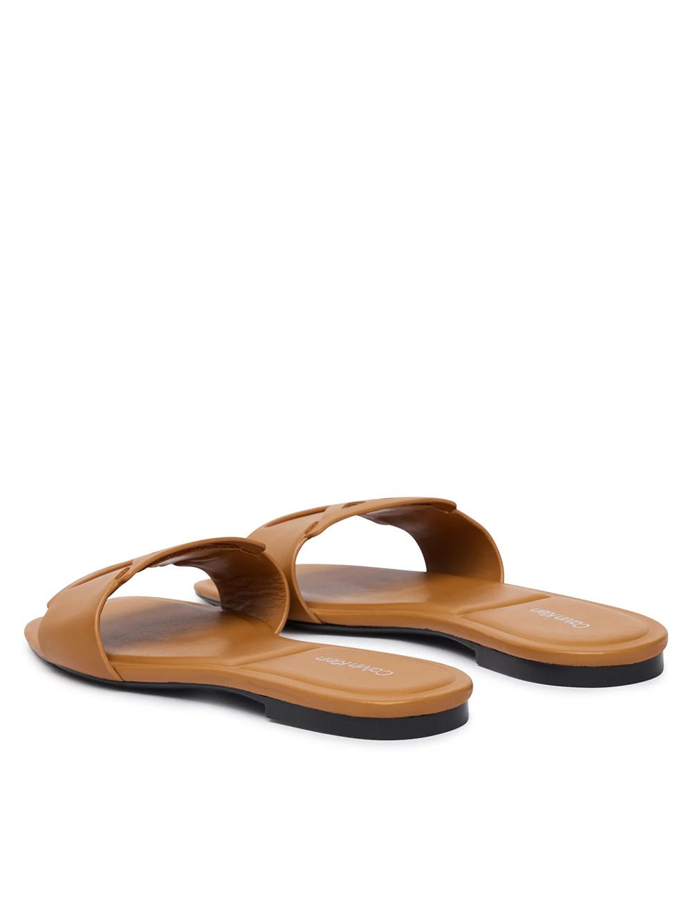 כפכפי קלווין קליין Provence - Leather Square Toe Flat נשים