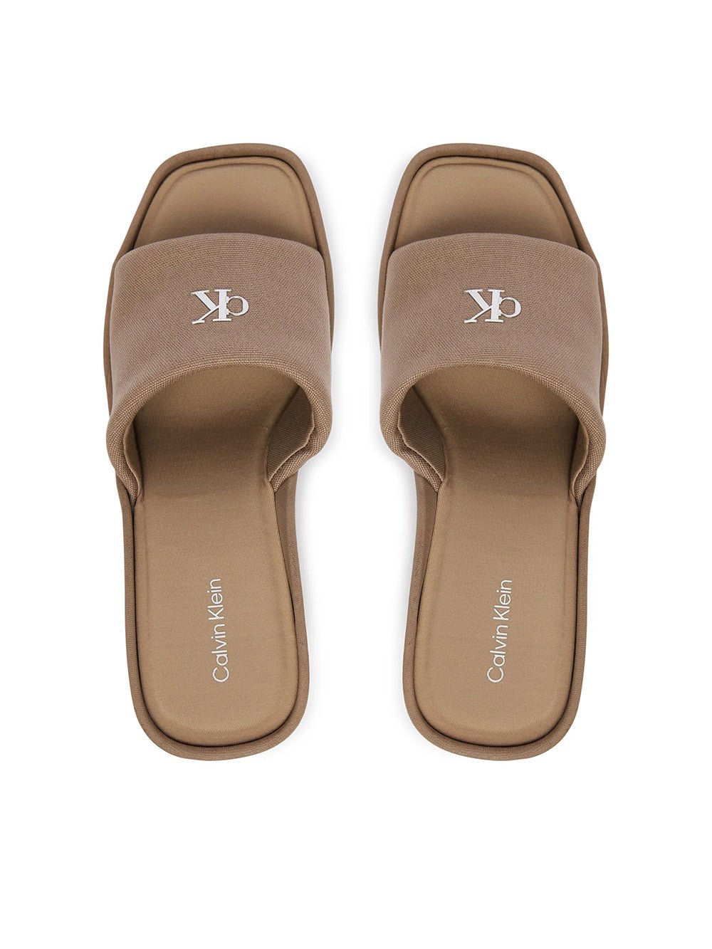 כפכפי קלווין קליין Melia - Canvas Platform Wedge נשים
