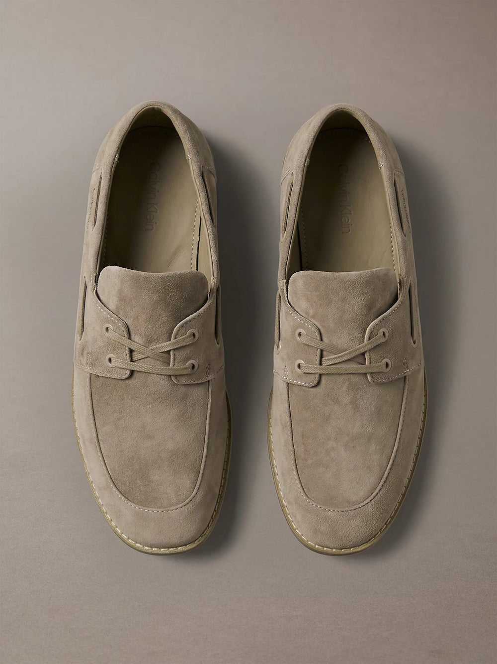נעלי קלווין קליין Ess Boatshoe Suede נשים