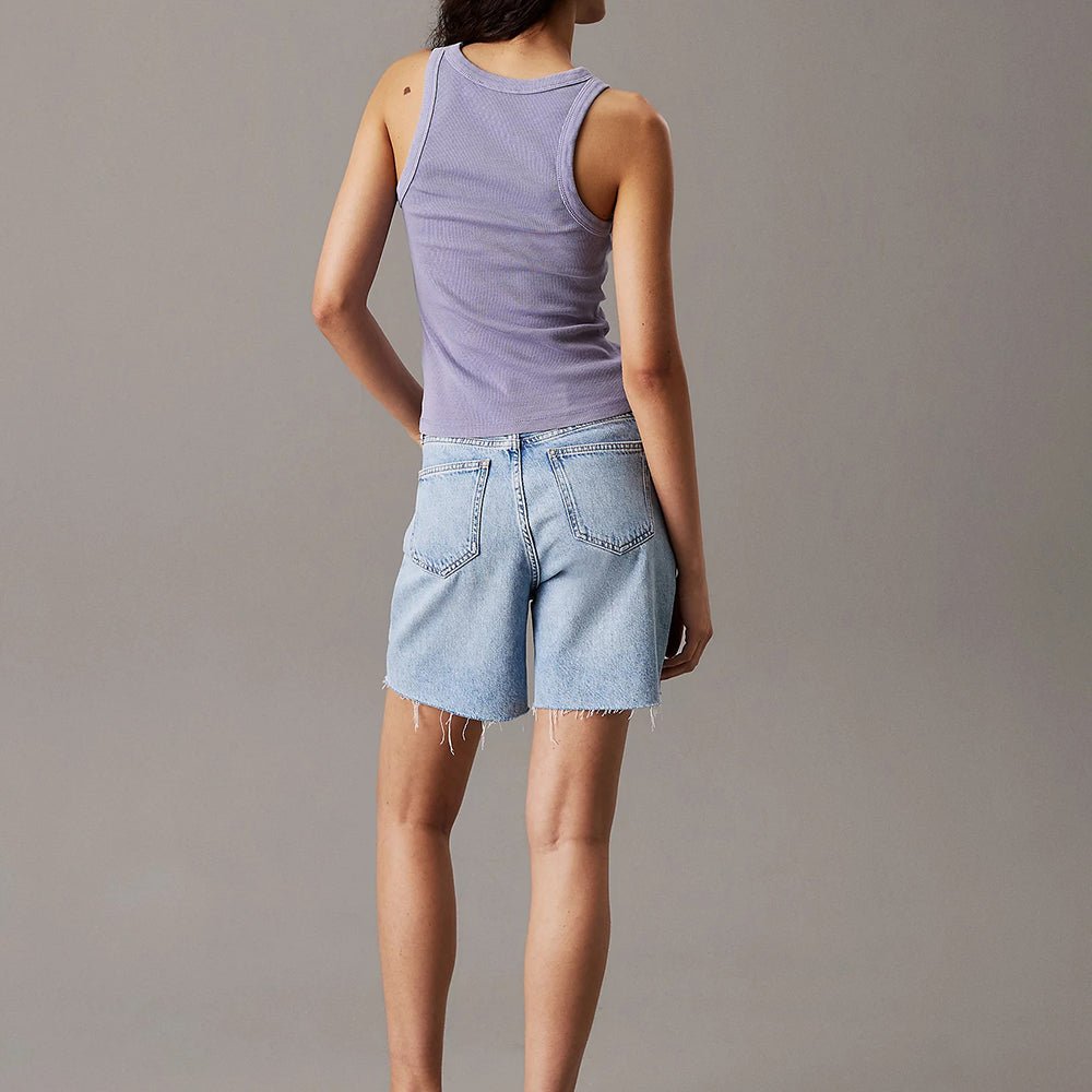 מכנס קצר קלווין קליין Denim Bermuda נשים