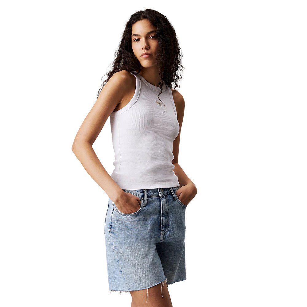 גופיה קלווין קליין Slim Ribbed Cotton נשים