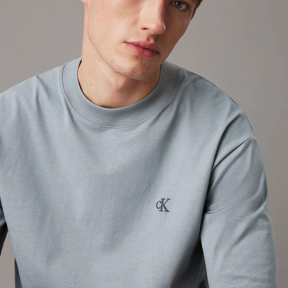 חולצת טישירט קצרה קלווין קליין Heavy Relaxed Tee גברים