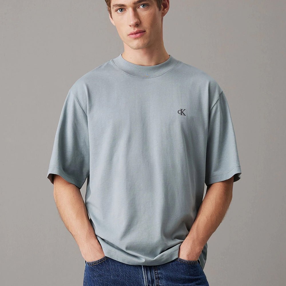 חולצת טישירט קצרה קלווין קליין Heavy Relaxed Tee גברים