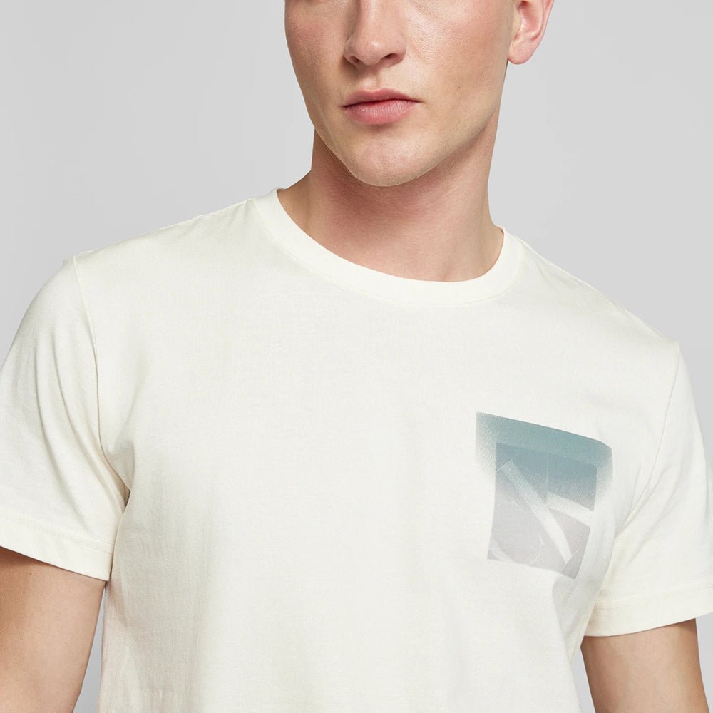 חולצת טישירט קצרה קלווין קליין Soft Box Monogram גברים