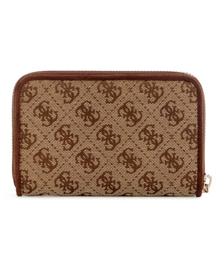 ארנק Guess Samantha Slg Med Zip Around נשים - gus-JG2313140-LGW-One-Size