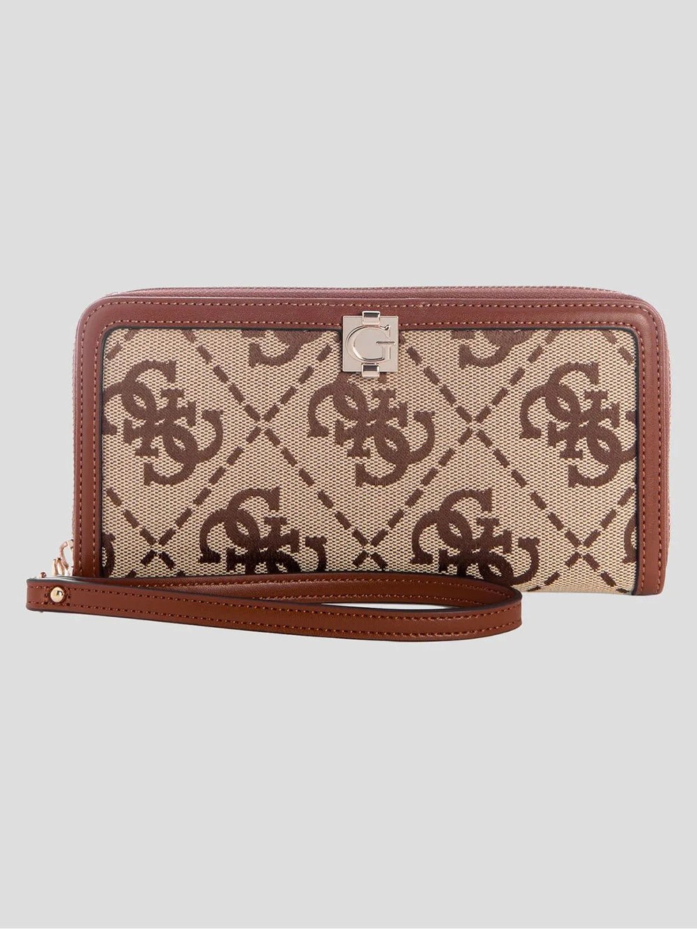 ארנק Guess Audrey Logo Slg Lrg Zip Around נשים