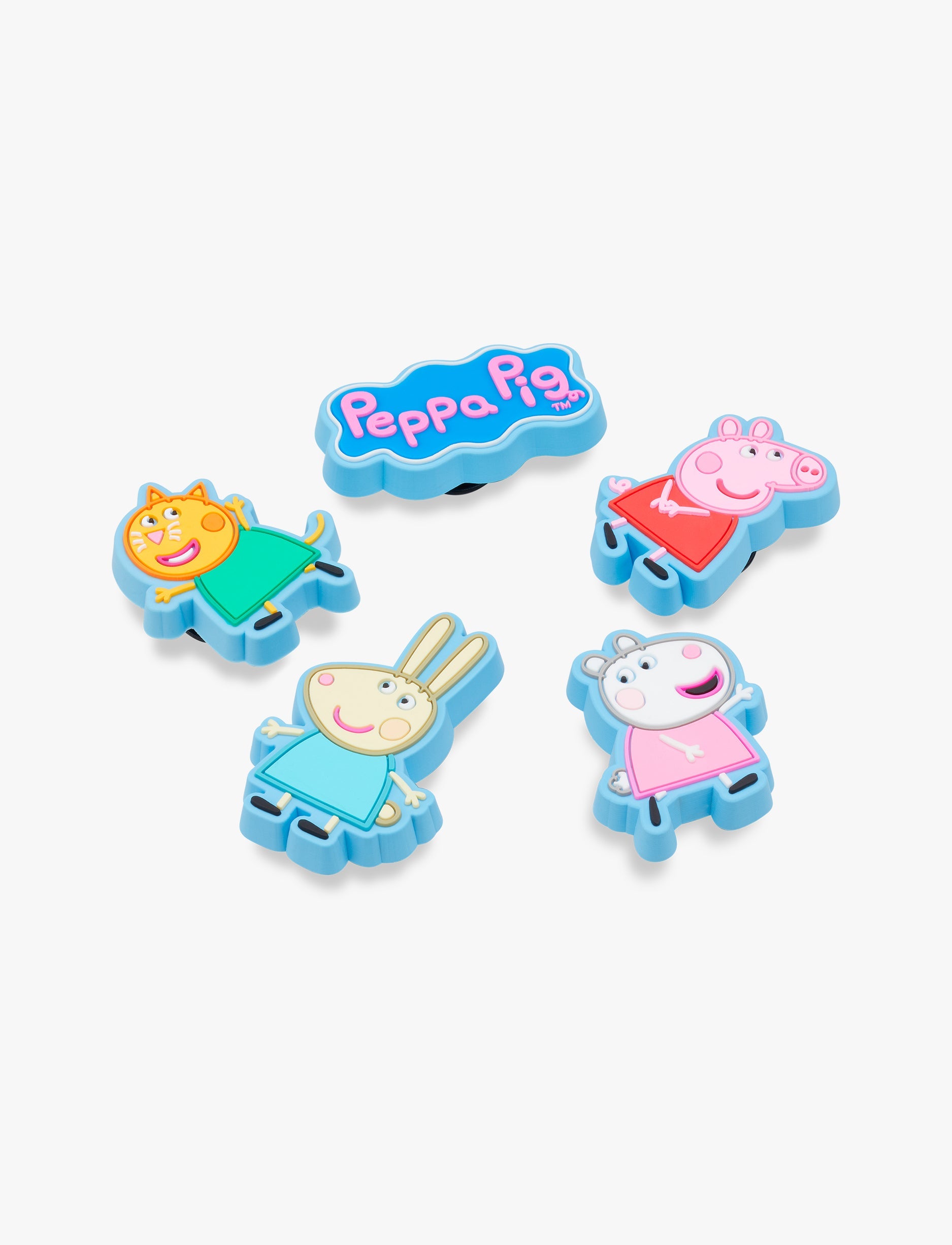 Crocs Jibbitz Peppa Pig - מארז 5 ג'יביטים קרוקס