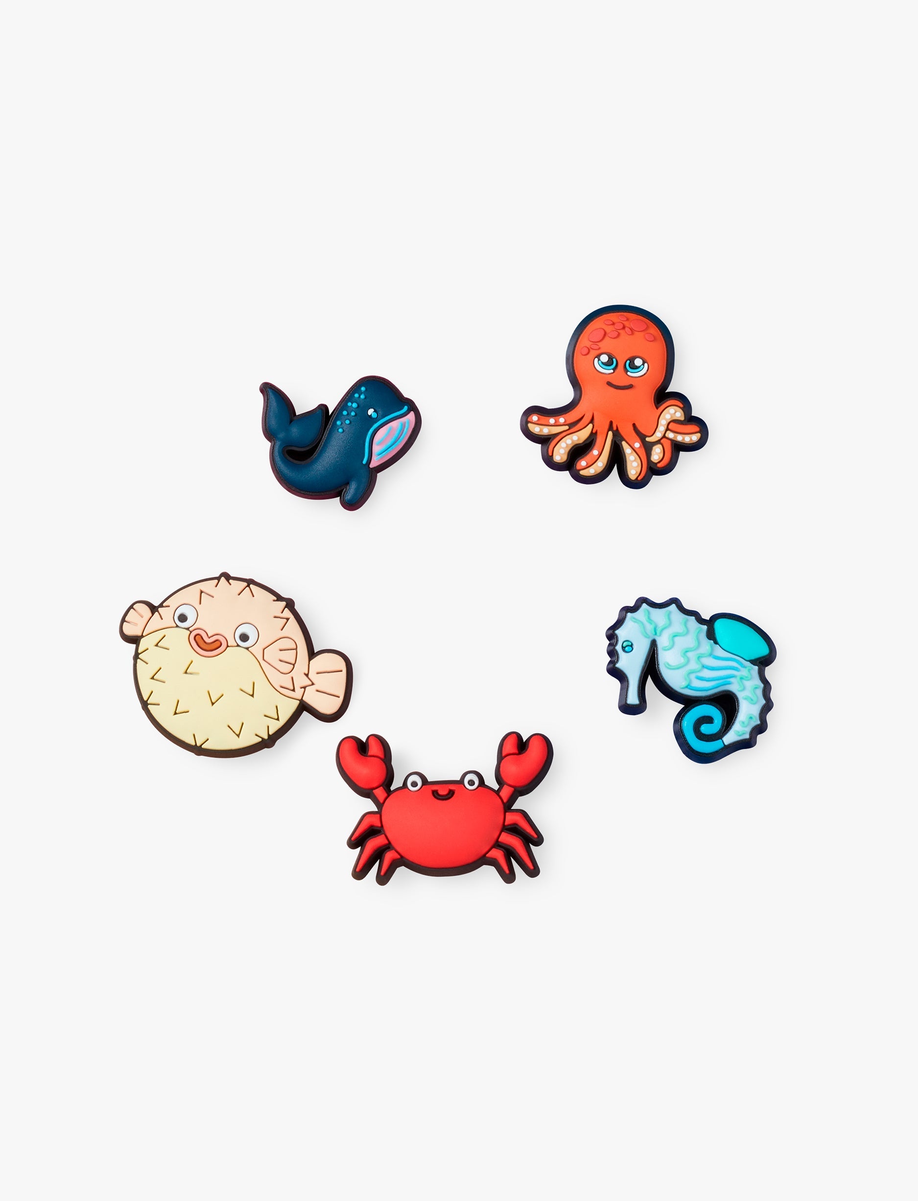 Crocs Sea Friends - מארז 5 ג'יביטים קרוקס