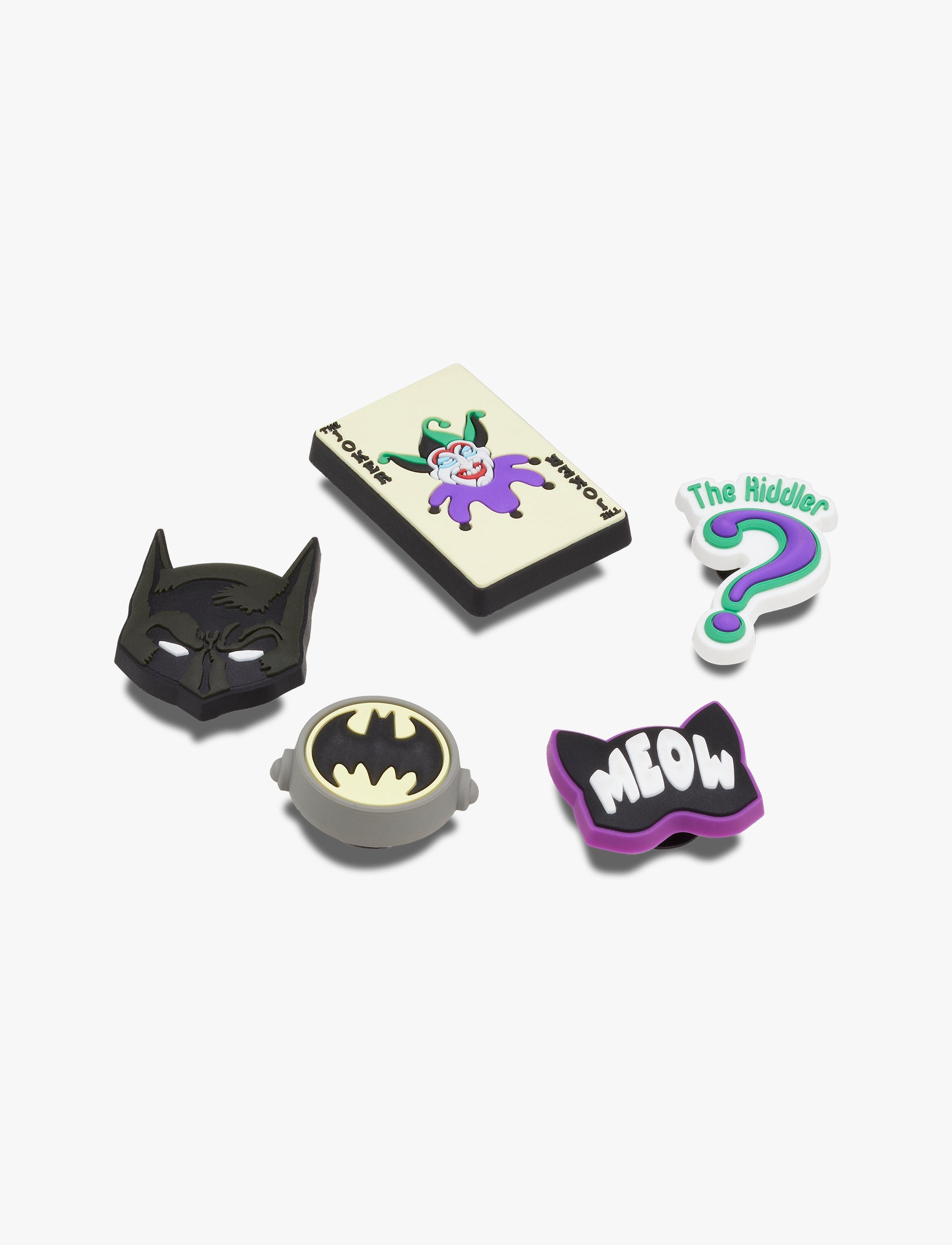 Crocs Jibbitz Batman - מארז 5 ג'יביטים קרוקס
