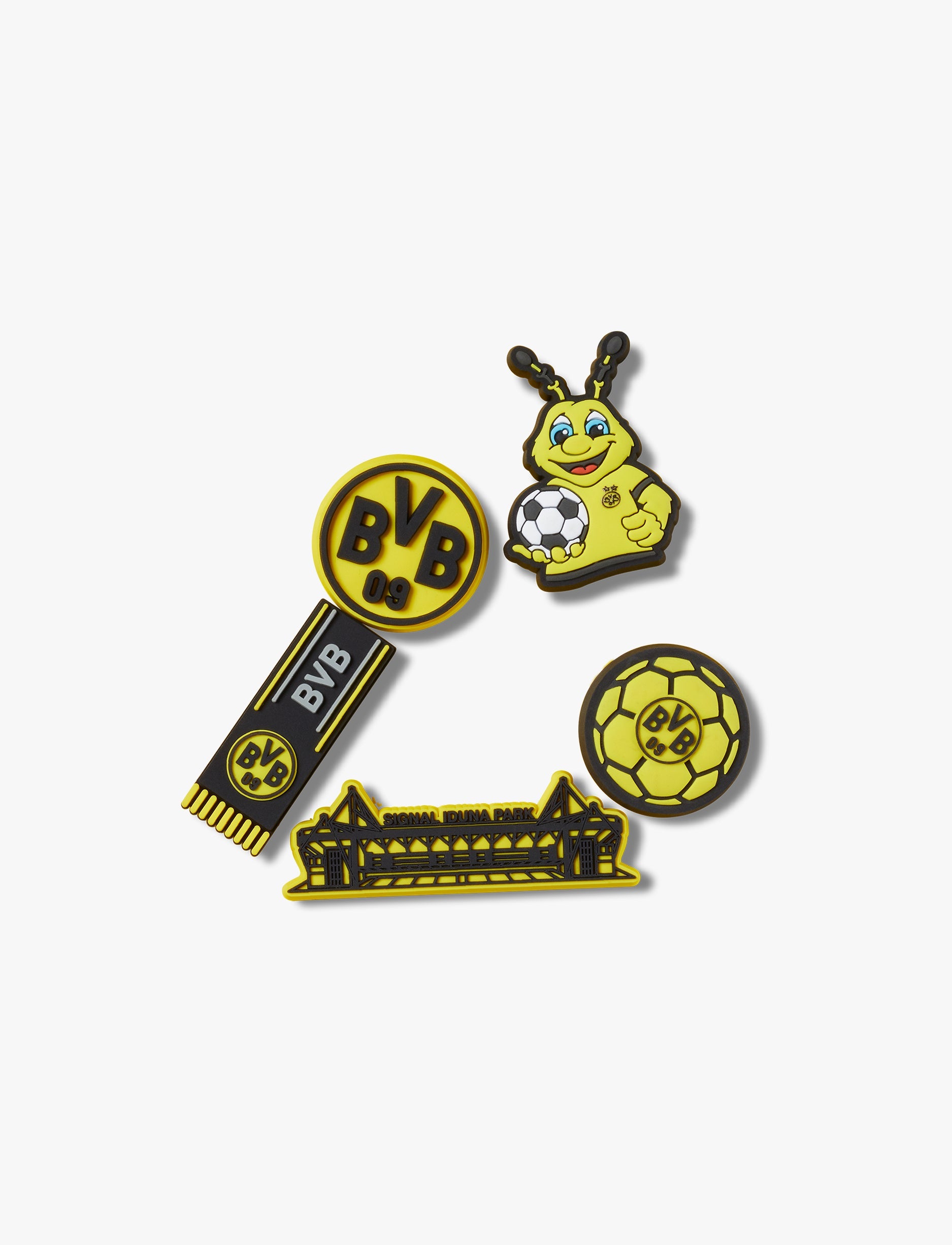 Crocs Jibbitz BVB - מארז 5 ג'יביטים קרוקס