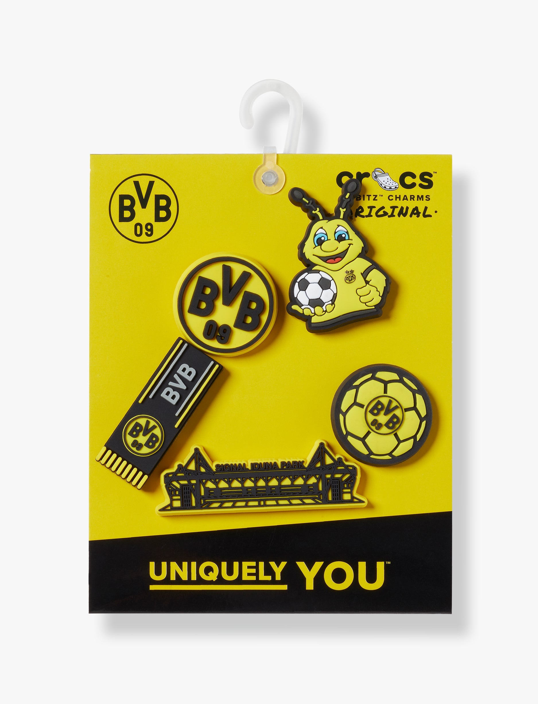 Crocs Jibbitz BVB - מארז 5 ג'יביטים קרוקס