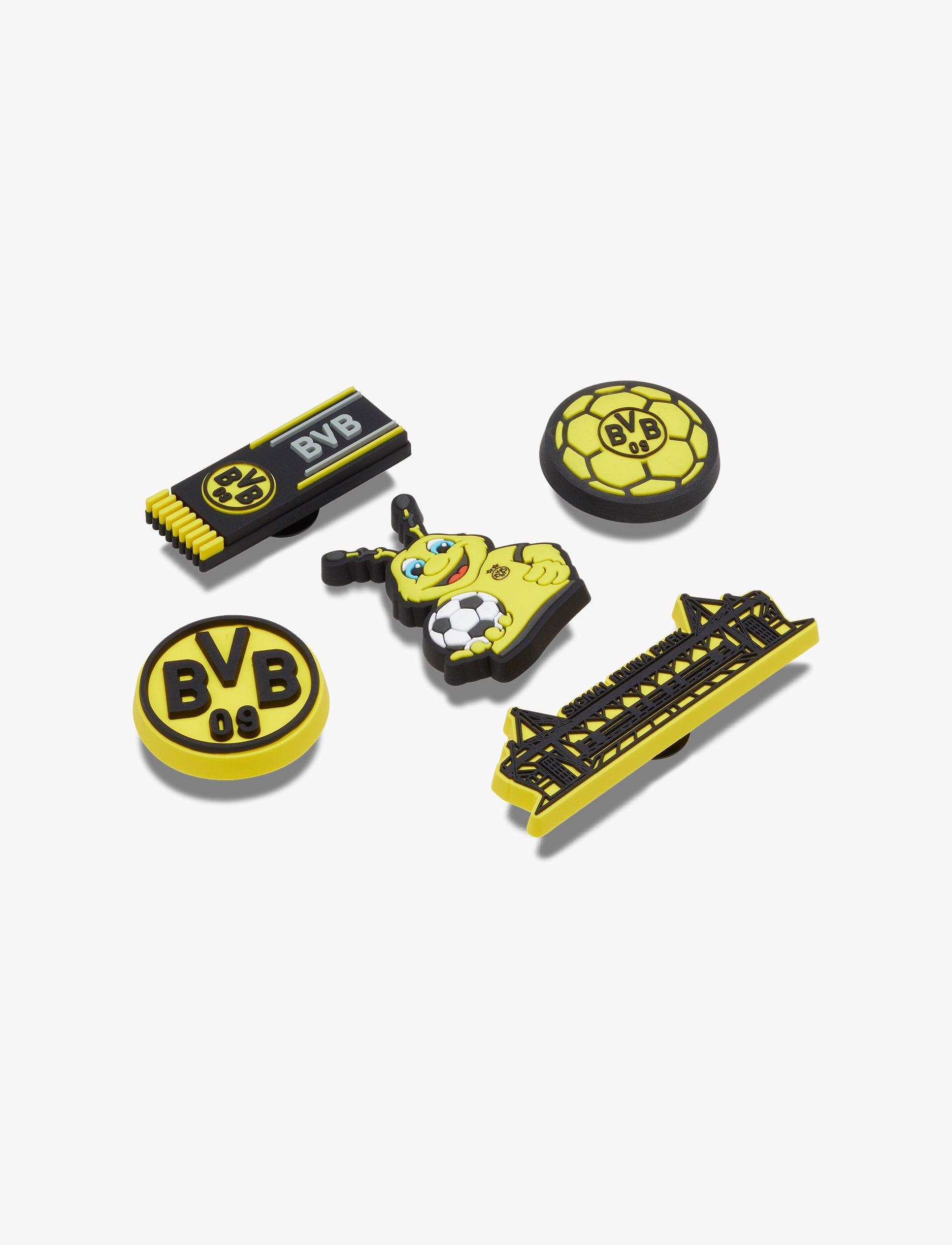 Crocs Jibbitz BVB - מארז 5 ג'יביטים קרוקס