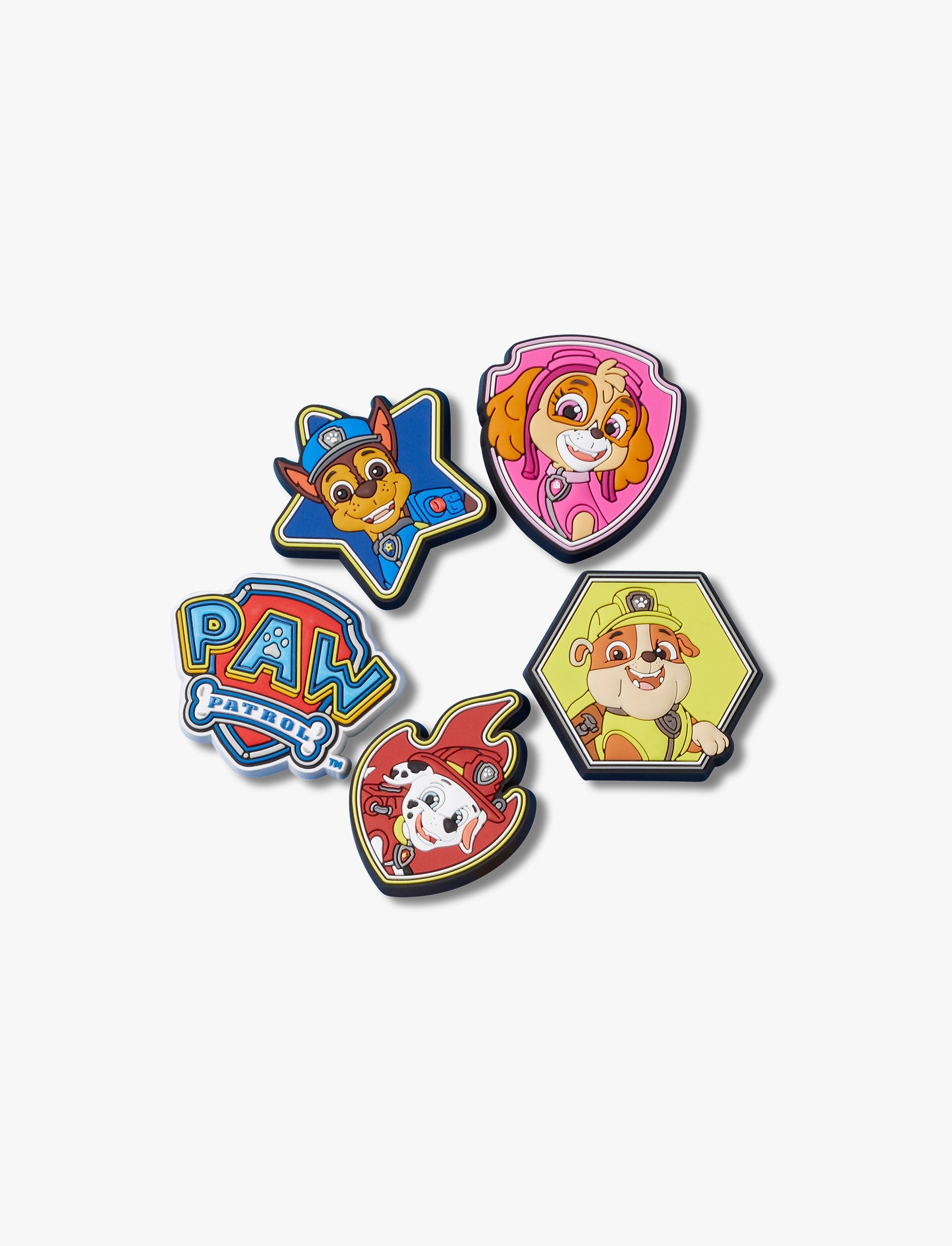 Crocs Jibbitz Paw Patrol - מארז 5 ג'יביטים קרוקס