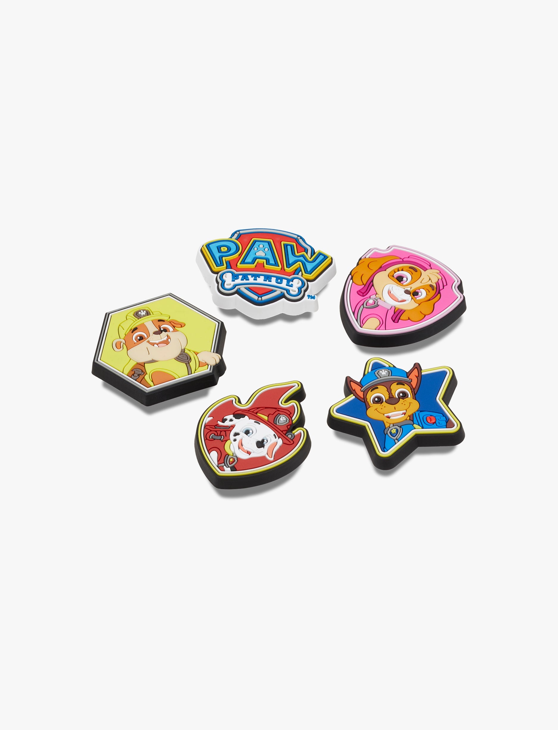 Crocs Jibbitz Paw Patrol - מארז 5 ג'יביטים קרוקס