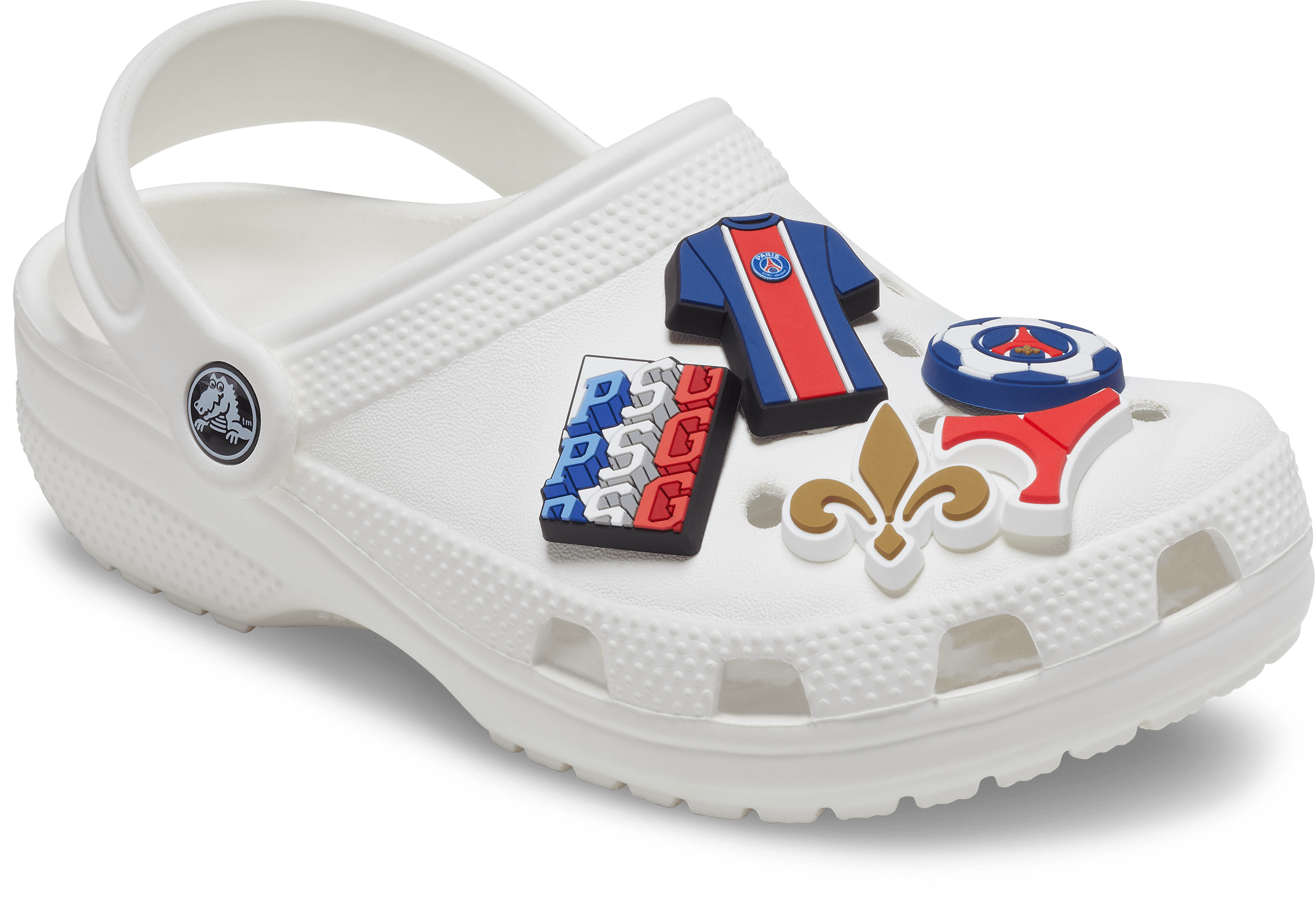 Crocs Jibbitz Paris St Germain - מארז 5 ג'יביטים קרוקס