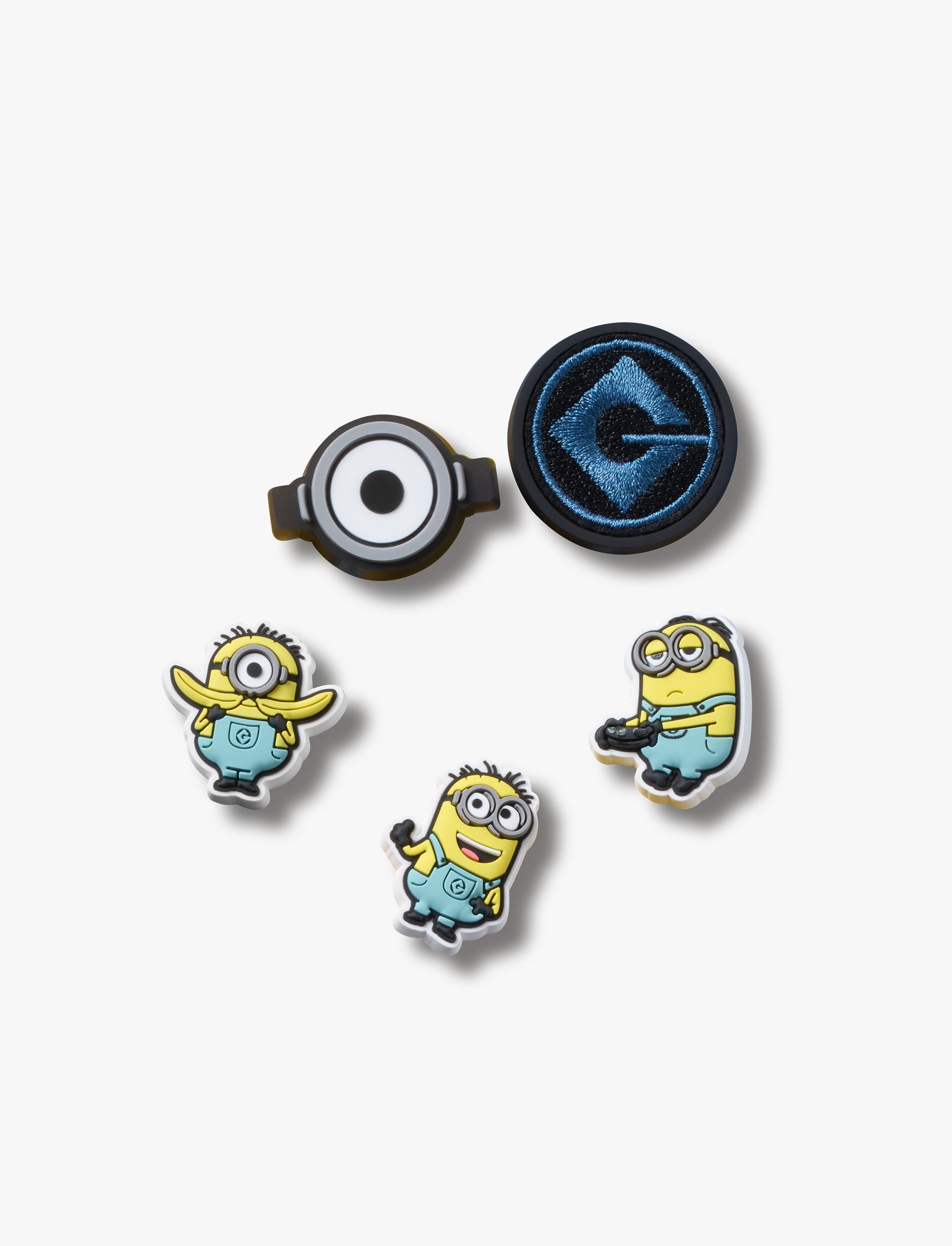 Crocs Jibbitz Minions - מארז 5 ג'יביטים קרוקס