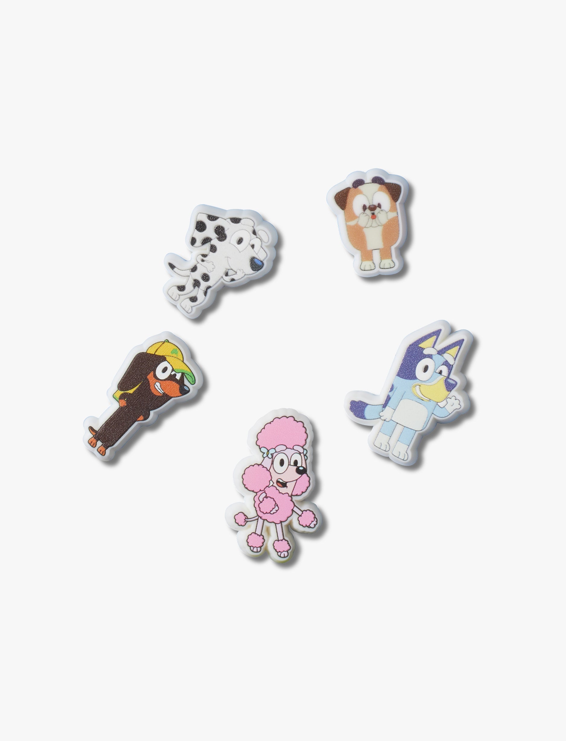 Crocs Jibbitz Bluey - מארז 5 ג'יביטים קרוקס