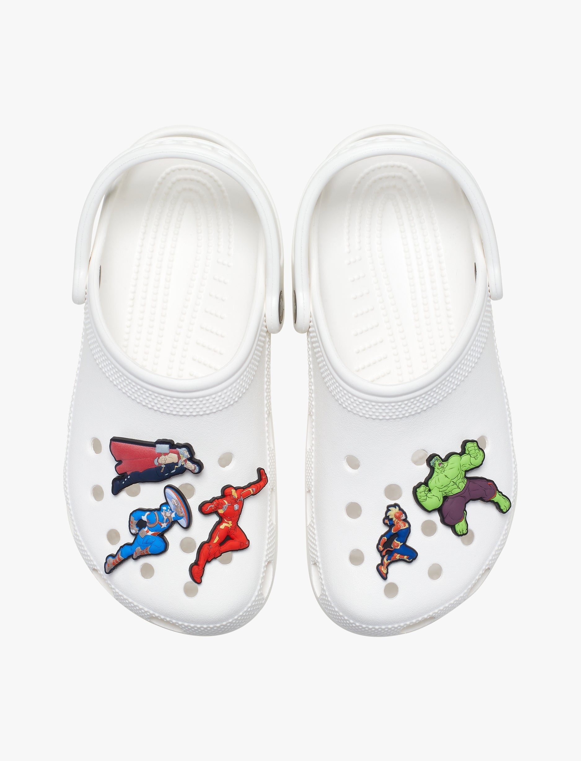 Crocs Jibbitz Avengers Heroes -מארז 5 ג'יביטים קרוקס