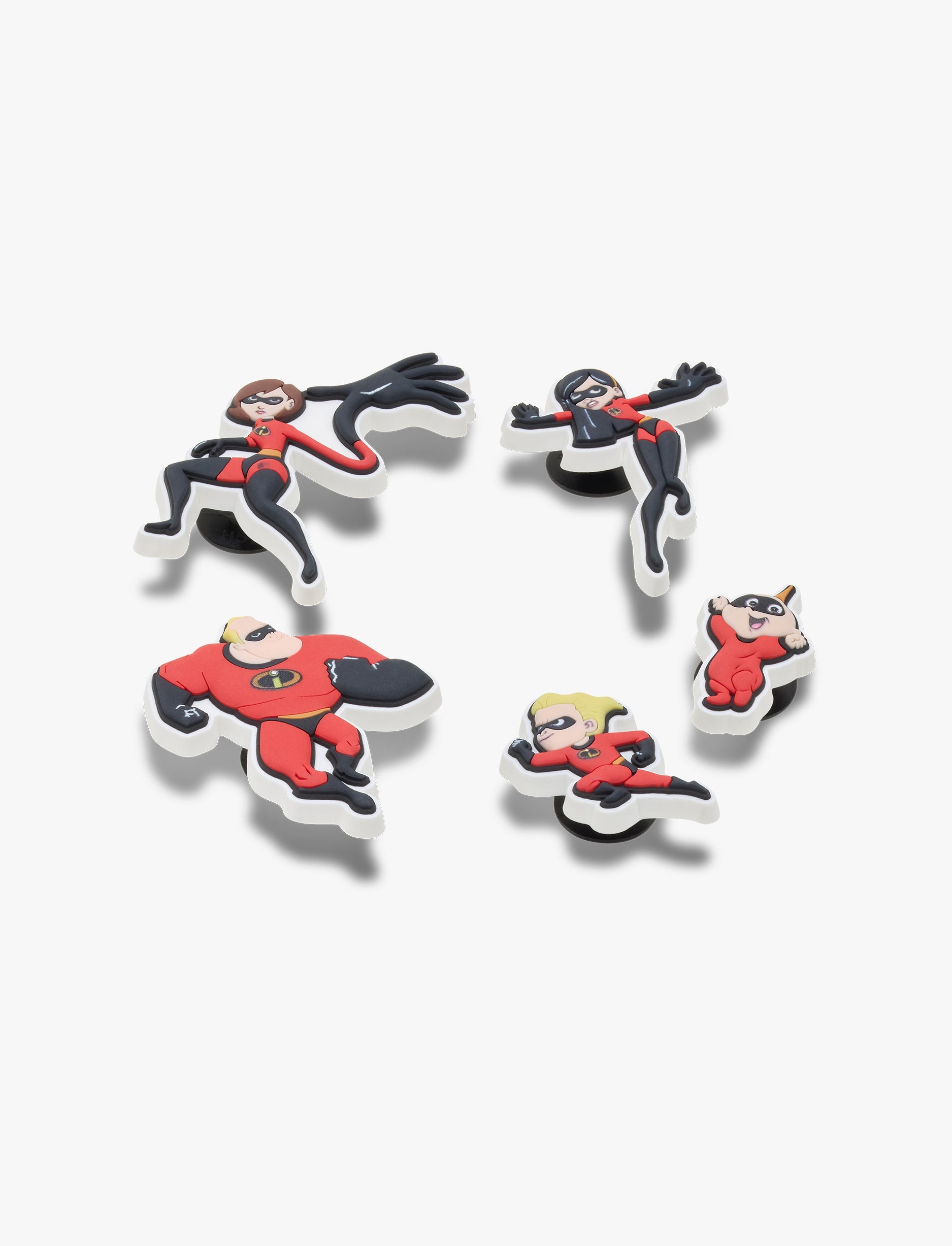 Crocs Jibbitz Pixar Incredibles – מארז 5 ג'יביטים קרוקס