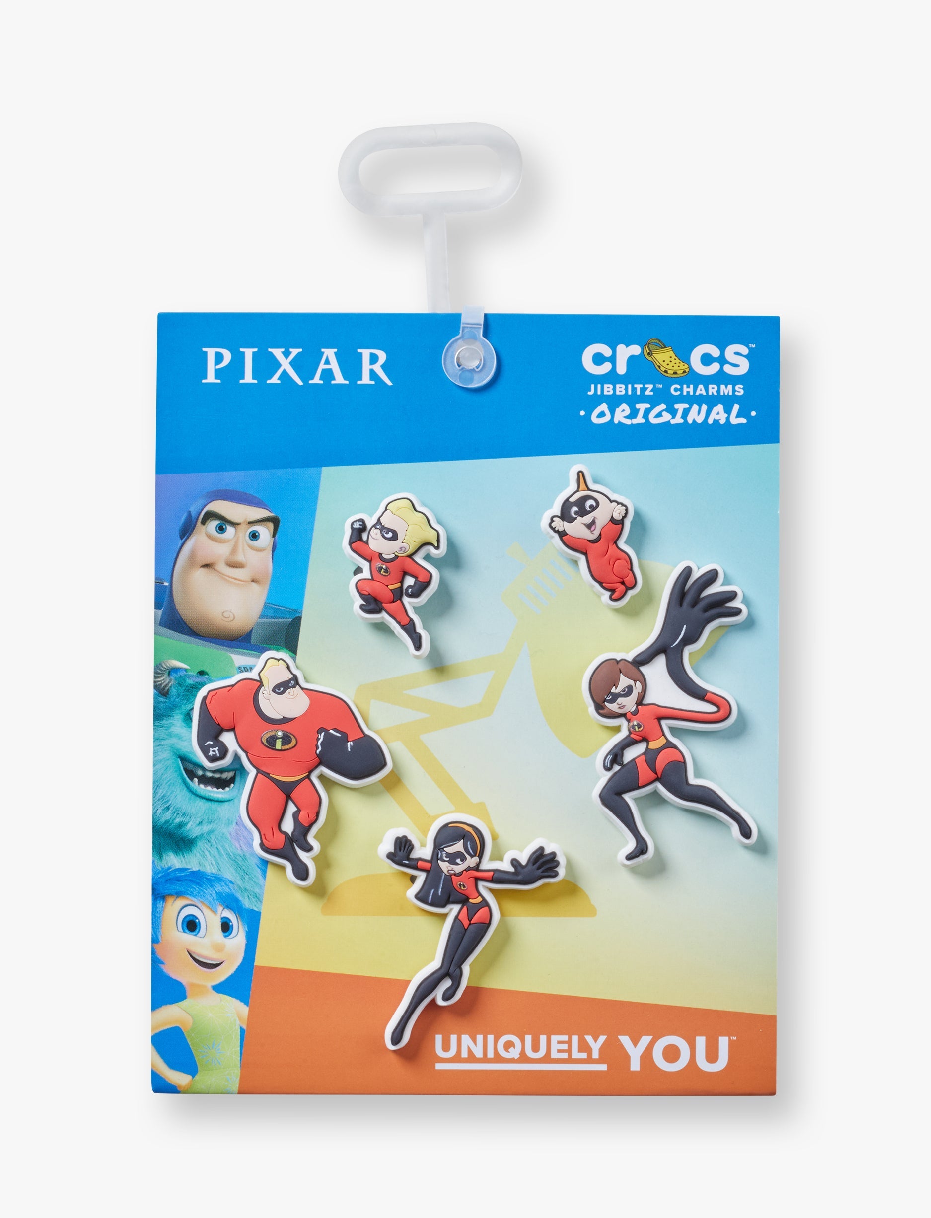 Crocs Jibbitz Pixar Incredibles – מארז 5 ג'יביטים קרוקס