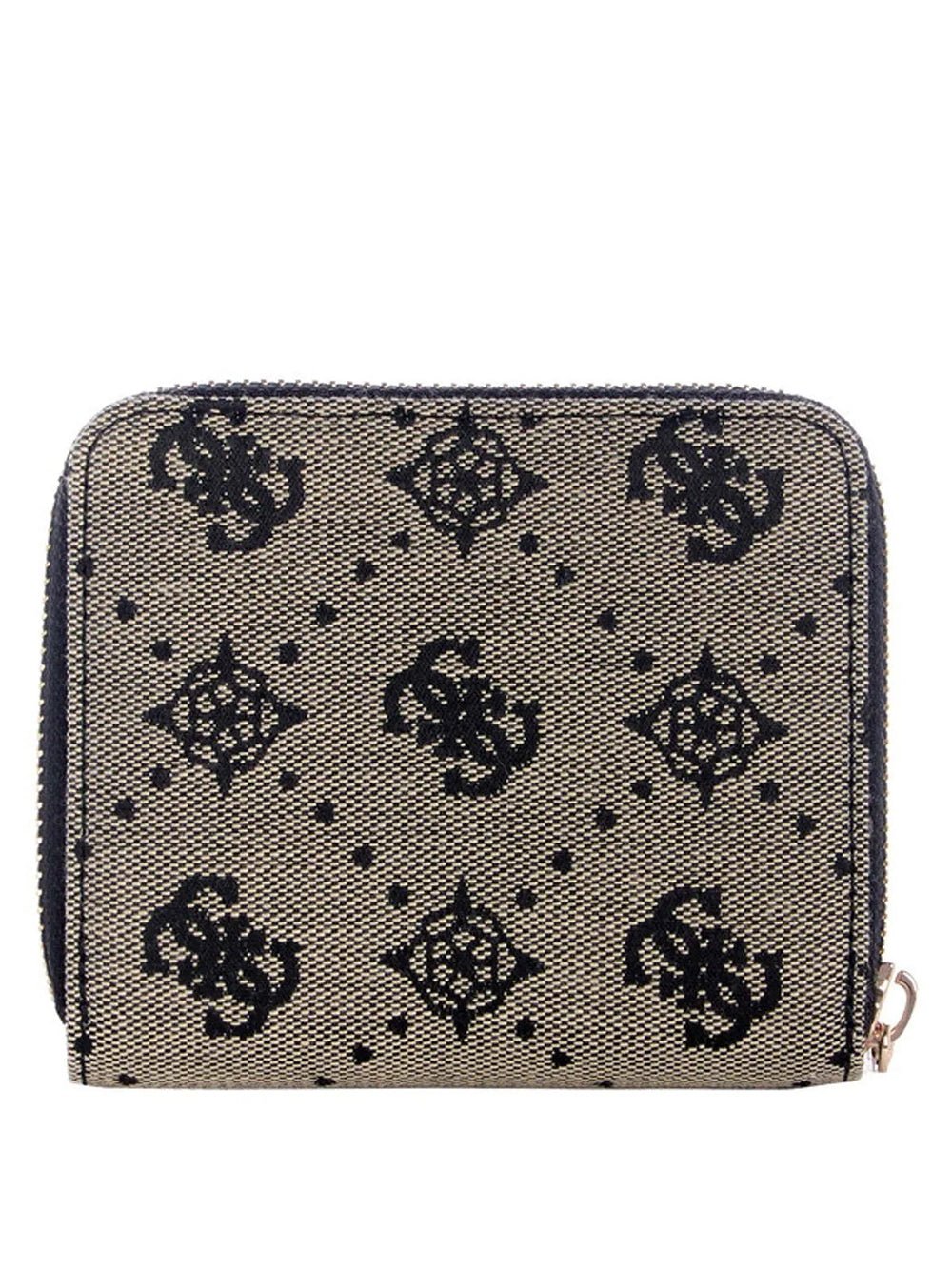 ארנק Guess Melinda Logo Slg Sml Zip Arnd נשים