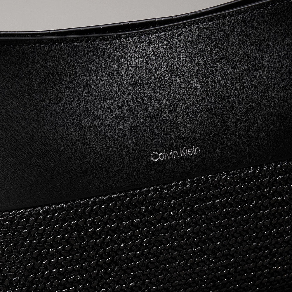 תיק קלווין קליין Mixmedia Conv Raffia נשים