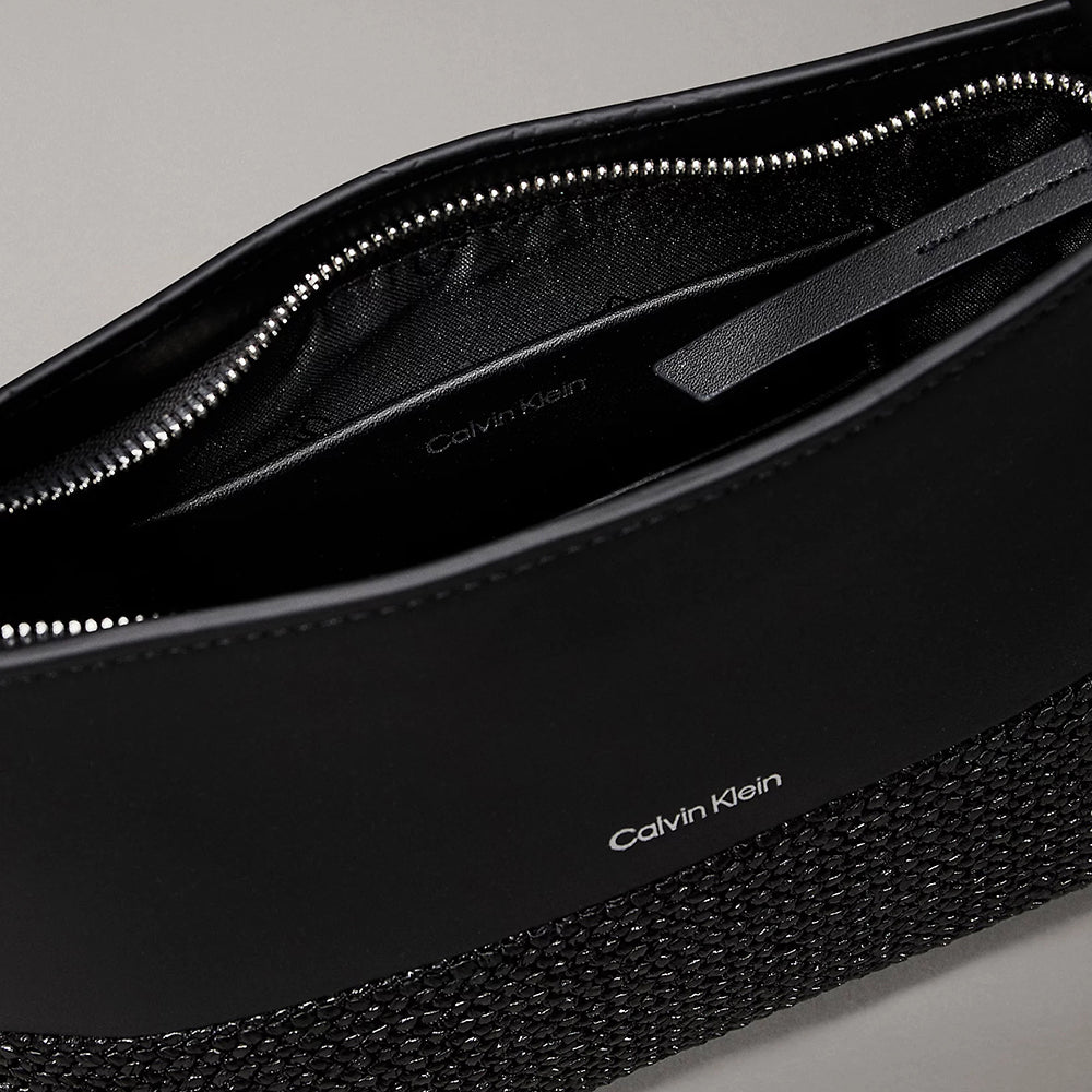 תיק קלווין קליין Mixmedia Conv Raffia נשים