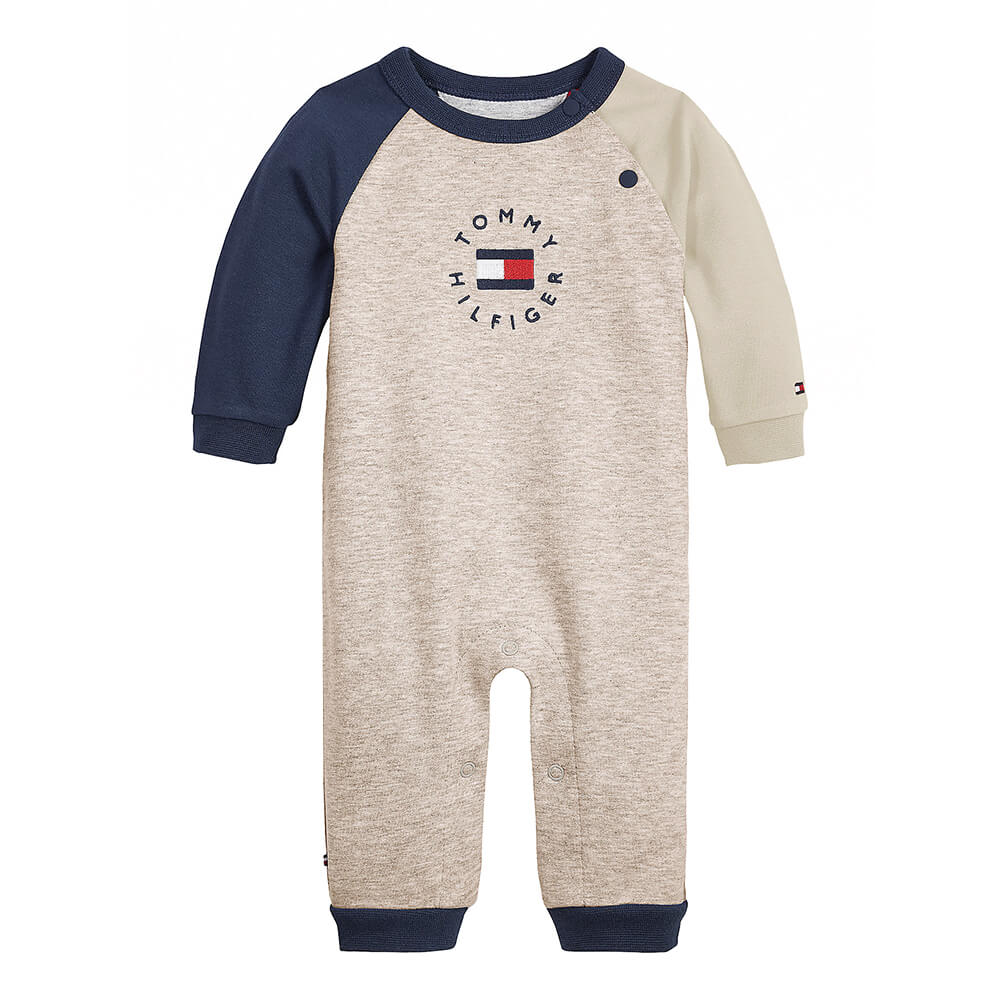אוברול טומי הילפיגר ארוך Baby Heritage Logo Coverall יוניסקס