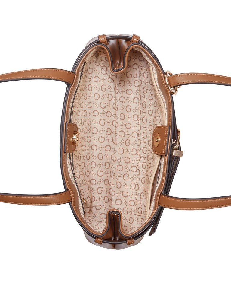תיק Guess Alexis Shoulder Satchel נשים - gus-LG273409-COG-One-Size