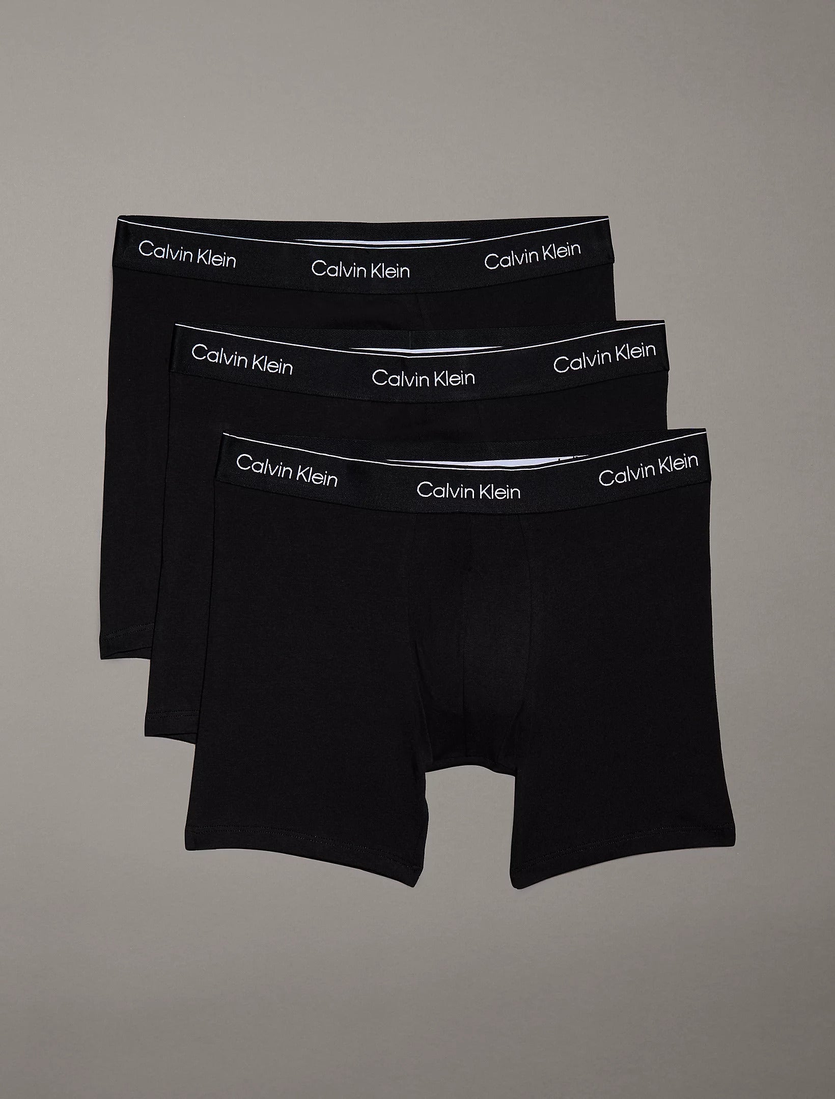 תחתוני קלווין קליין 3 Pack Boxer Briefs - Icon Cotton Stretch גברים