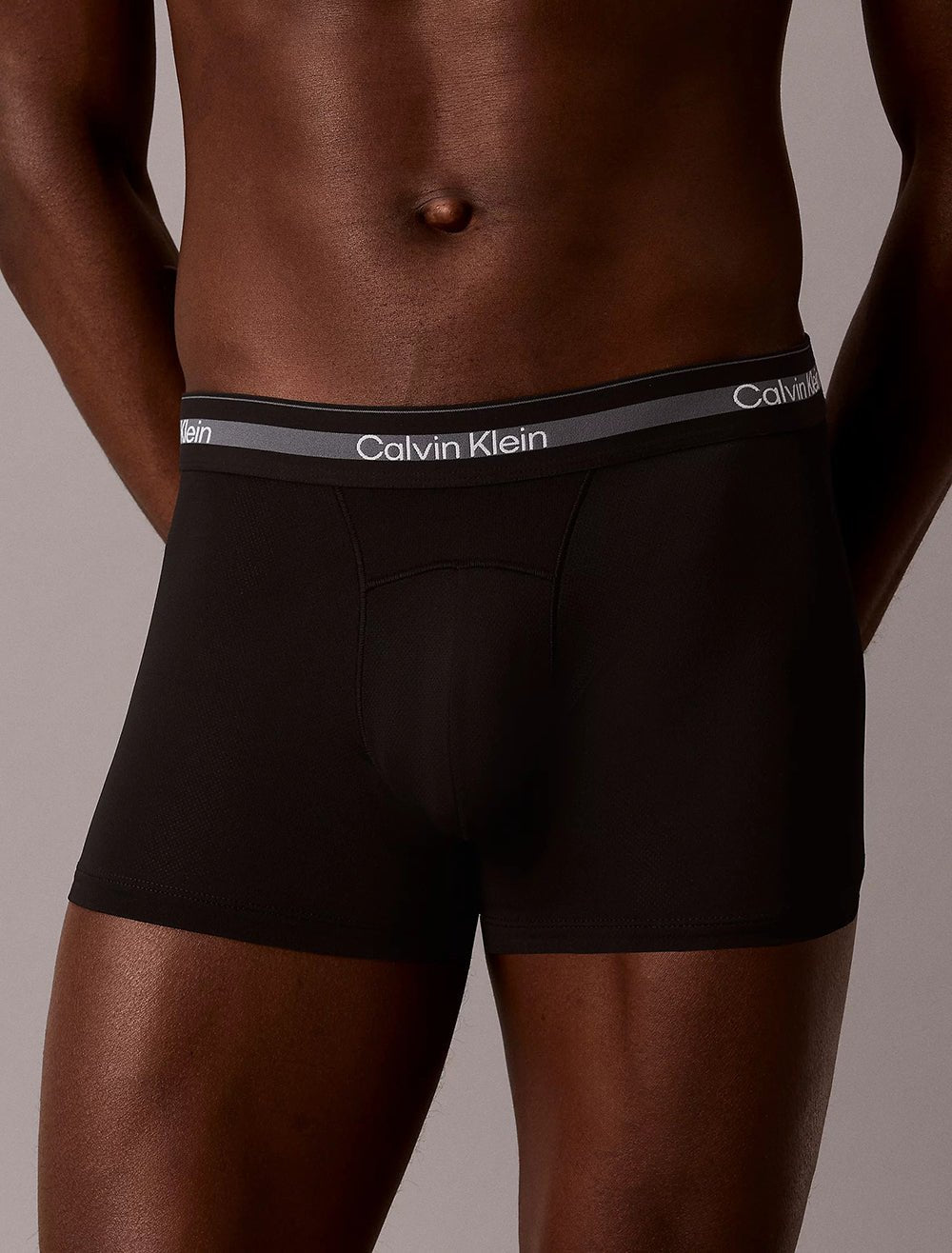 מארז שלישיית תחתוני קלווין קליין 3 Pack Trunks - Icon Active Mesh גברים