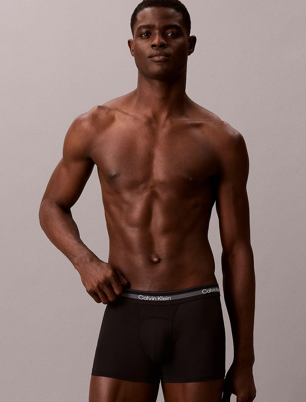 מארז שלישיית תחתוני קלווין קליין 3 Pack Trunks - Icon Active Mesh גברים
