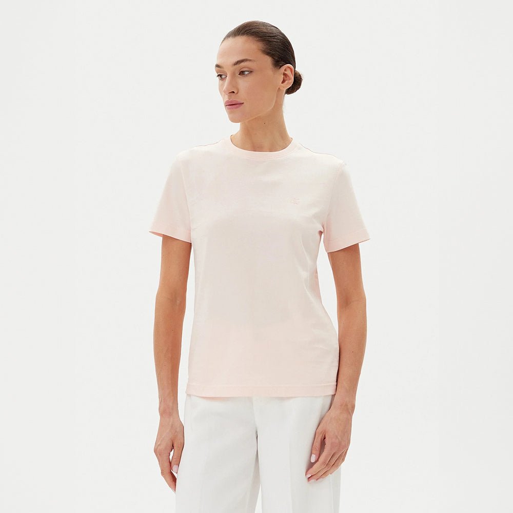 חולצת טישירט קצרה קלווין קליין Archive Jersey Crew Tee נשים