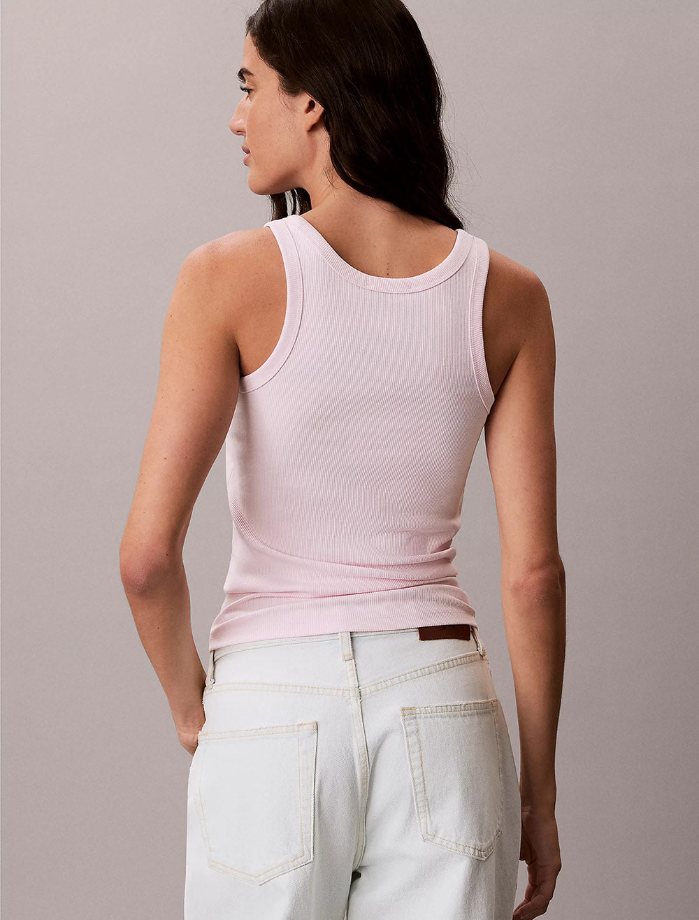 גופיה קלווין קליין Slim Ribbed Cotton נשים